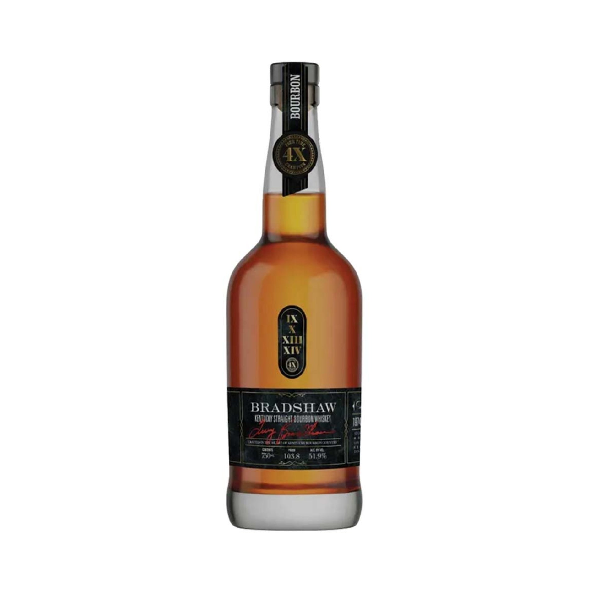Bradshaw Kentucky Straight Bourbon Whiskey (case of 6)