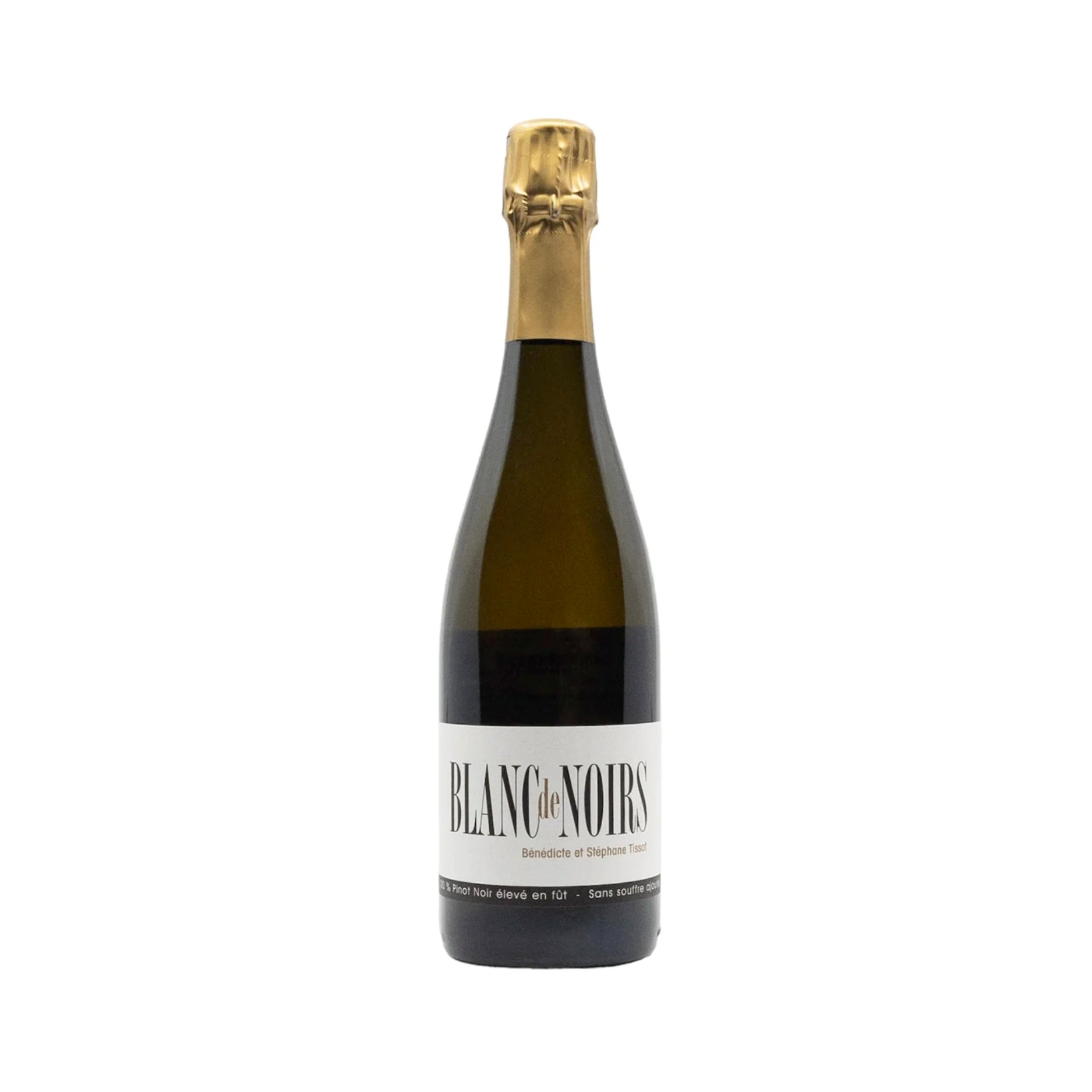 Benedicte & Stephane Tissot Cremant Du Jura Blanc De Noirs Dosage Zero (case of 6)