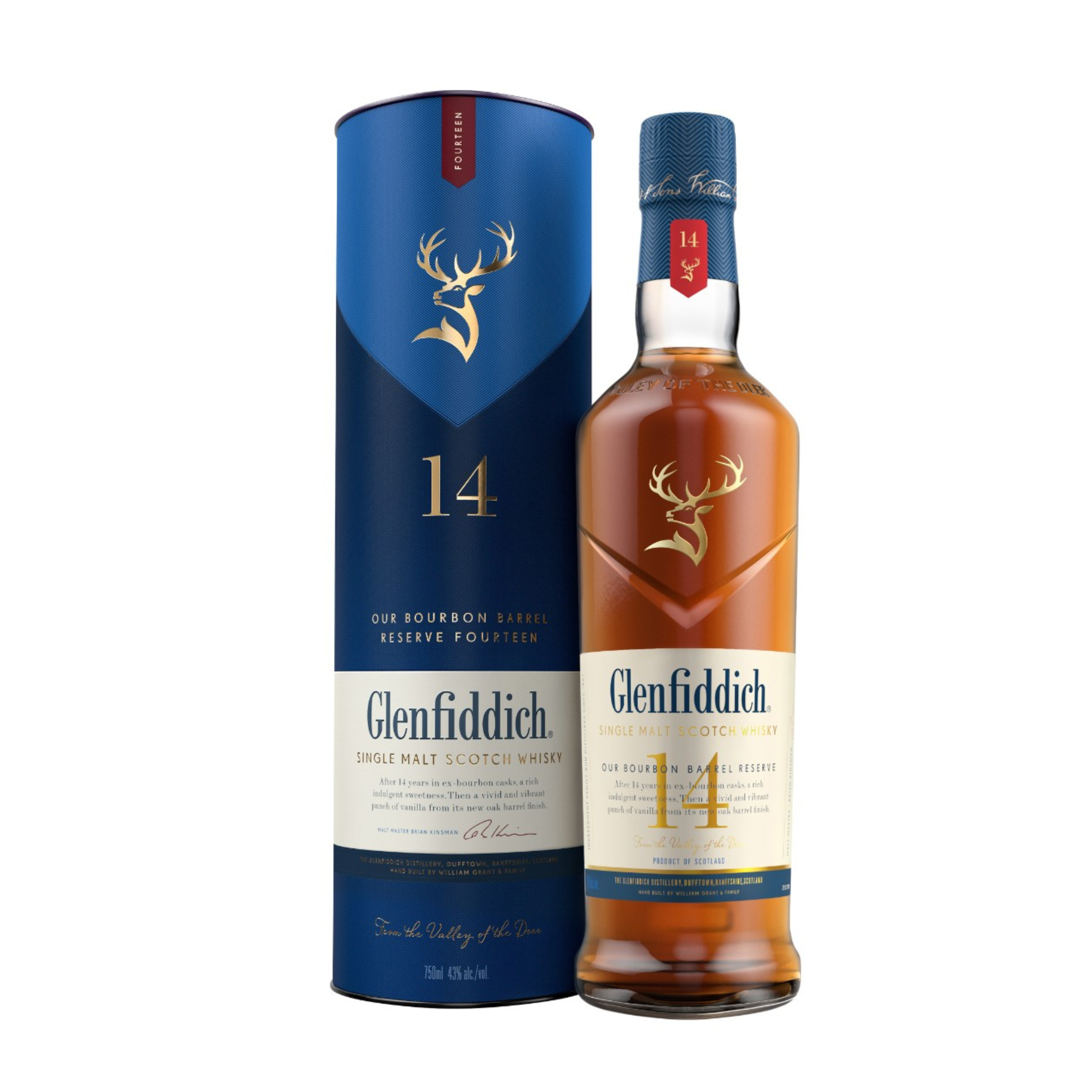 Glenfiddich 14 Year Bourbon Barrel Reserve