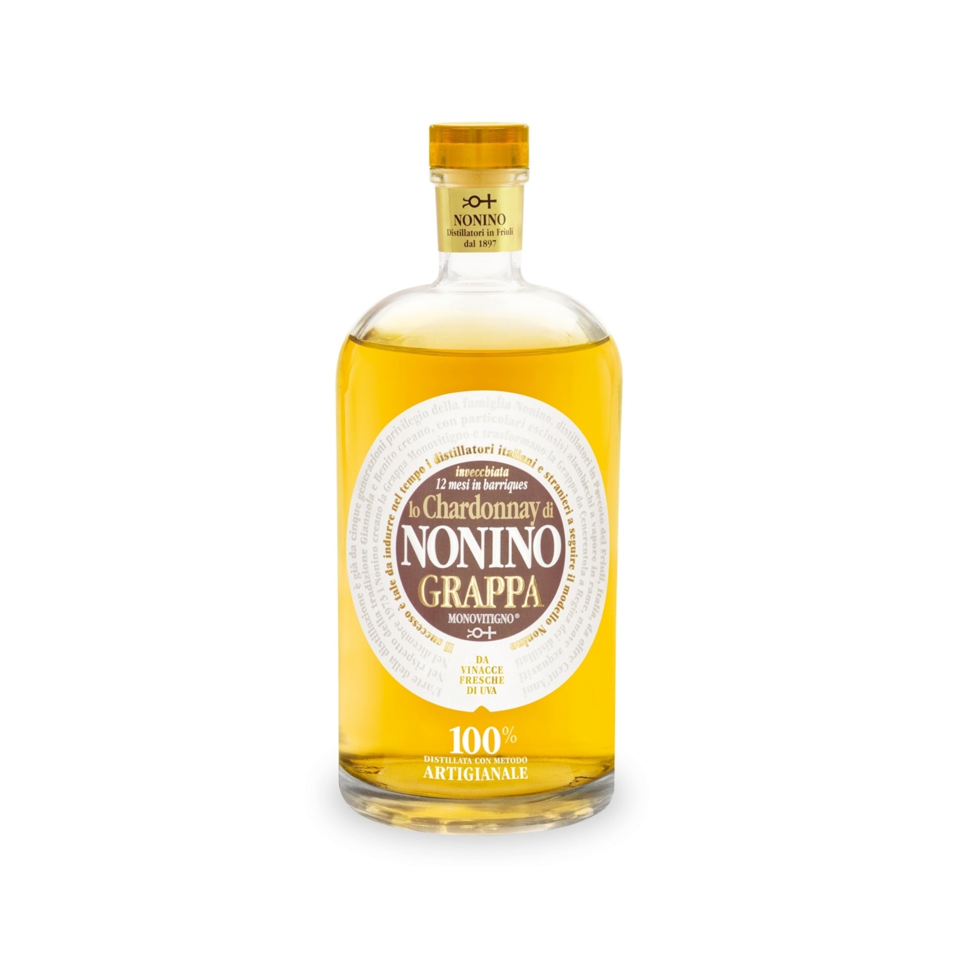 Nonino Lo Chardonnay in Barriques Grappa