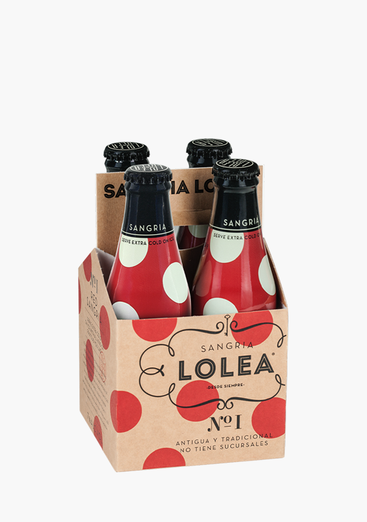 Lolea 'No.1' Red Sangria - 4x200ML