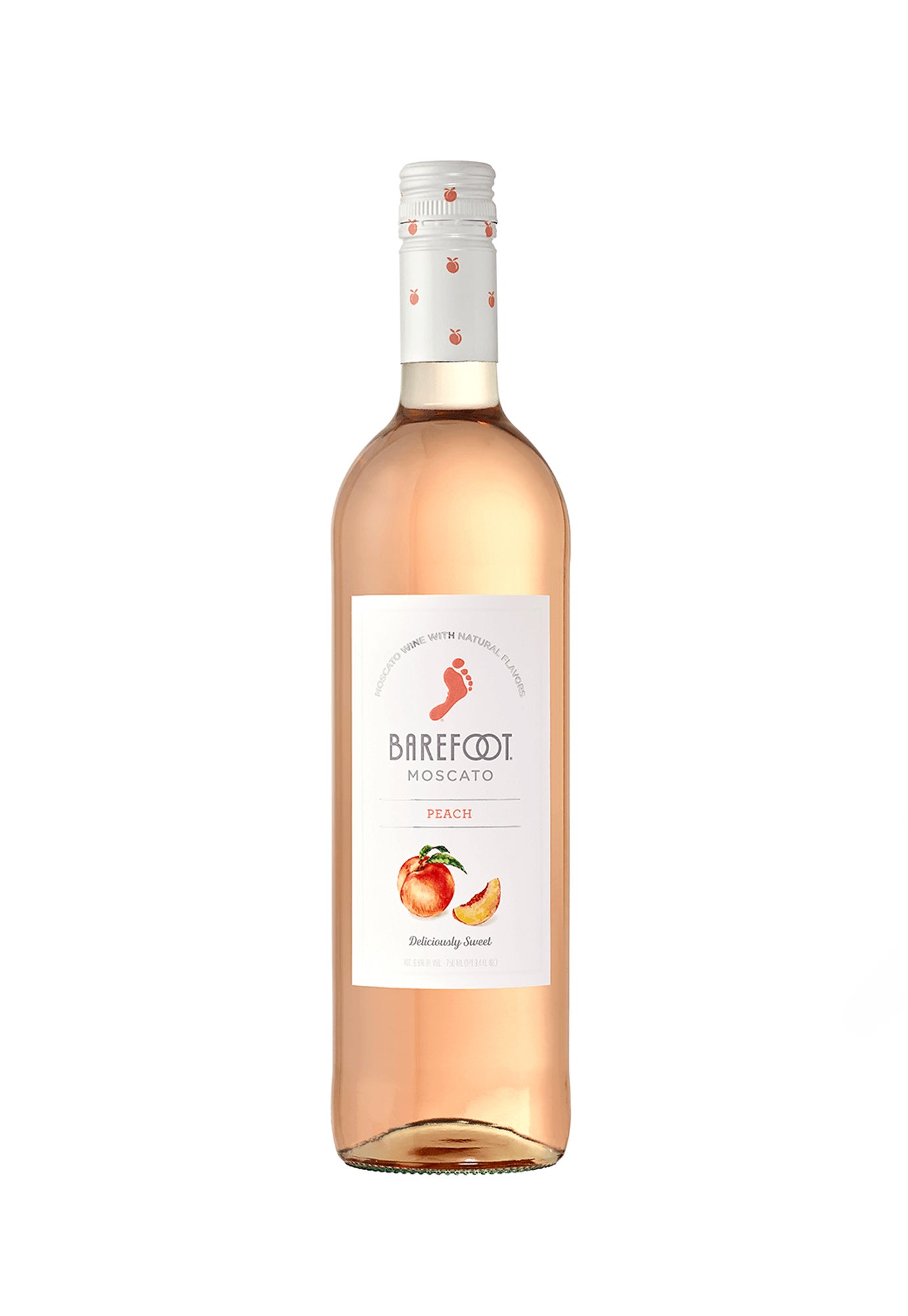 Barefoot Fruitscato Peach - 12 Bottles