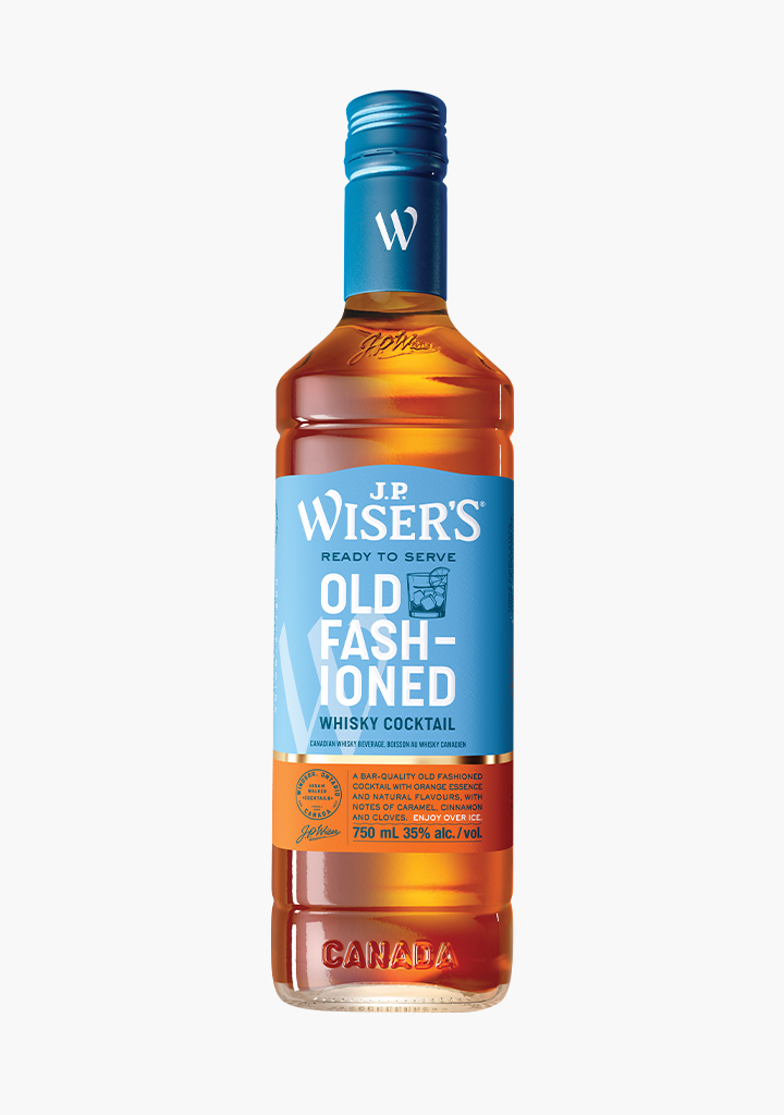 J.P. Wiser's Old Fashioned Whisky Cocktail