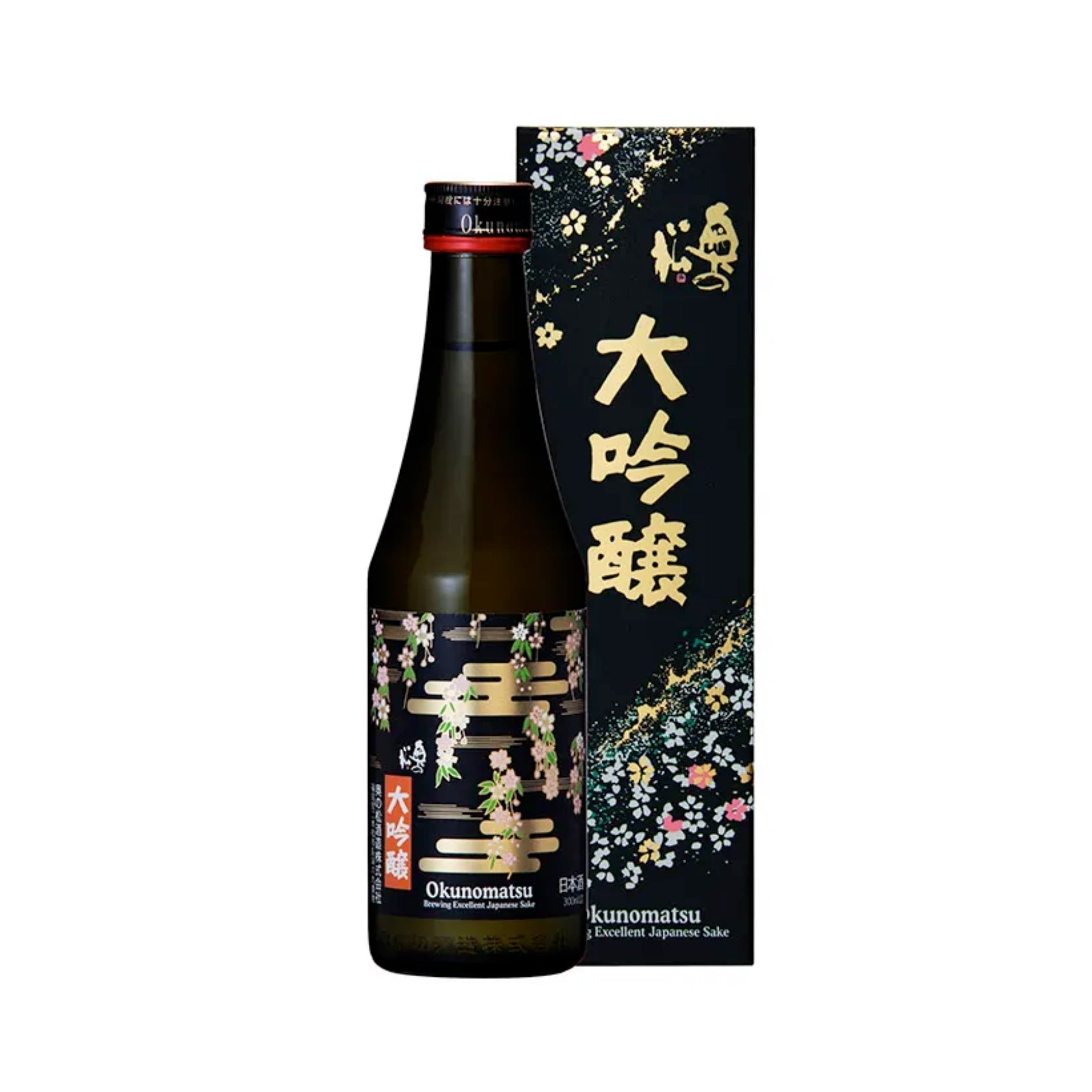 Okunomatsu Sakura Daiginjo Sake - 720 ml