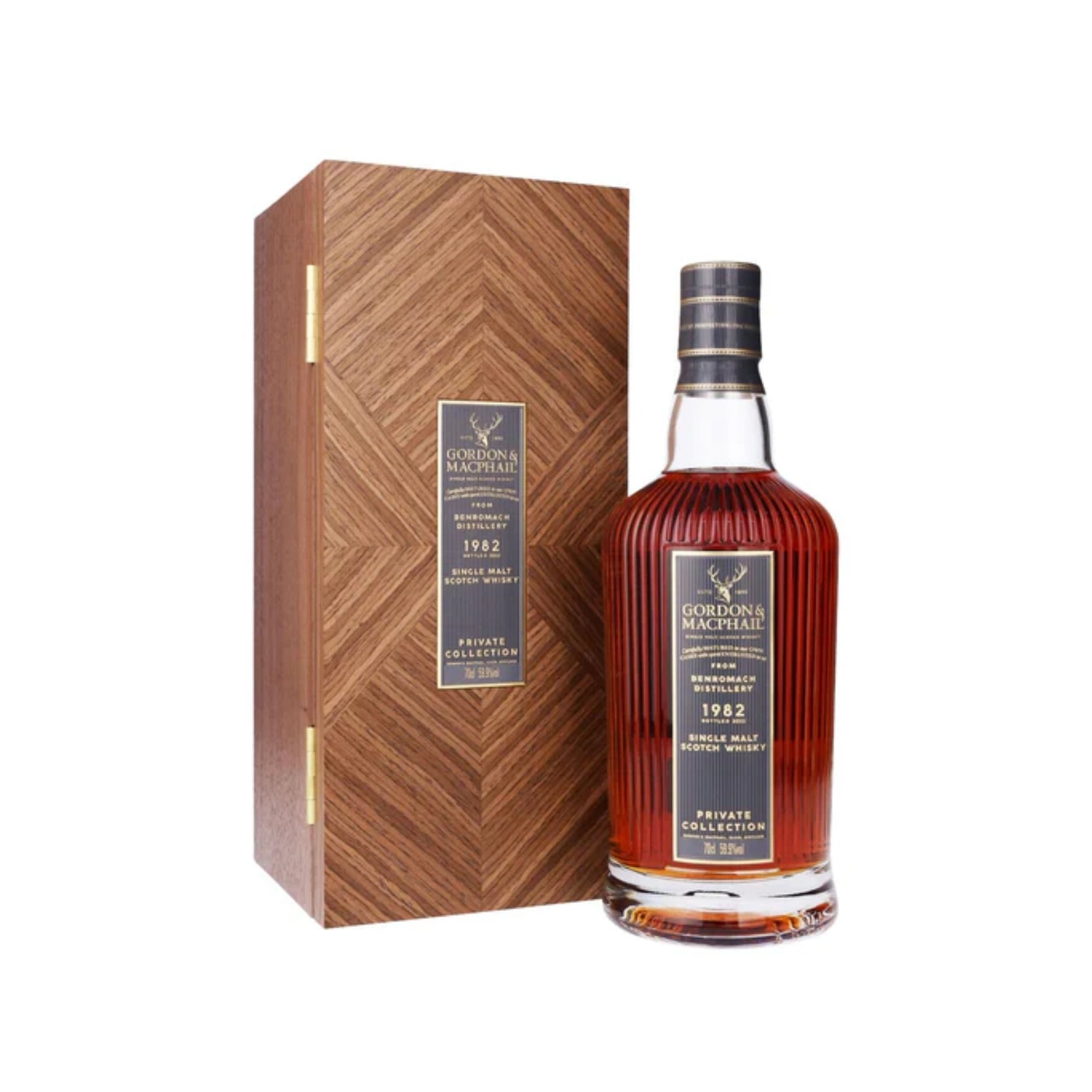 Gordon & Macphail Private Collection Benromach 1982 Burgundy Finish