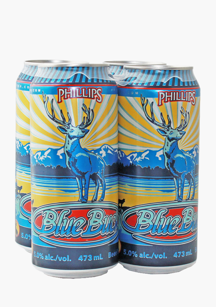 Phillips Blue Buck - 4 x 473ML