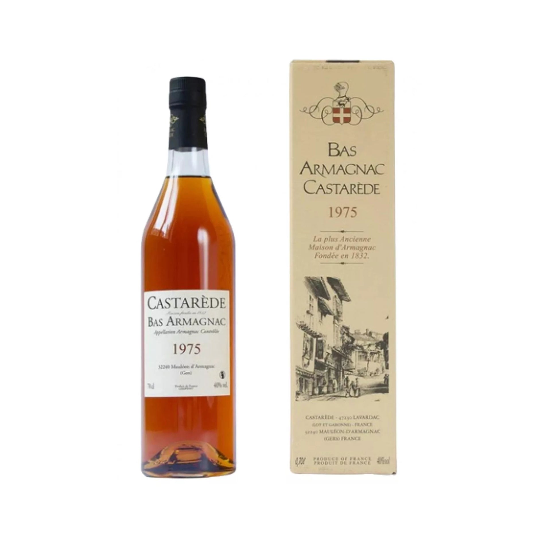 Castarede Armagnac 1974