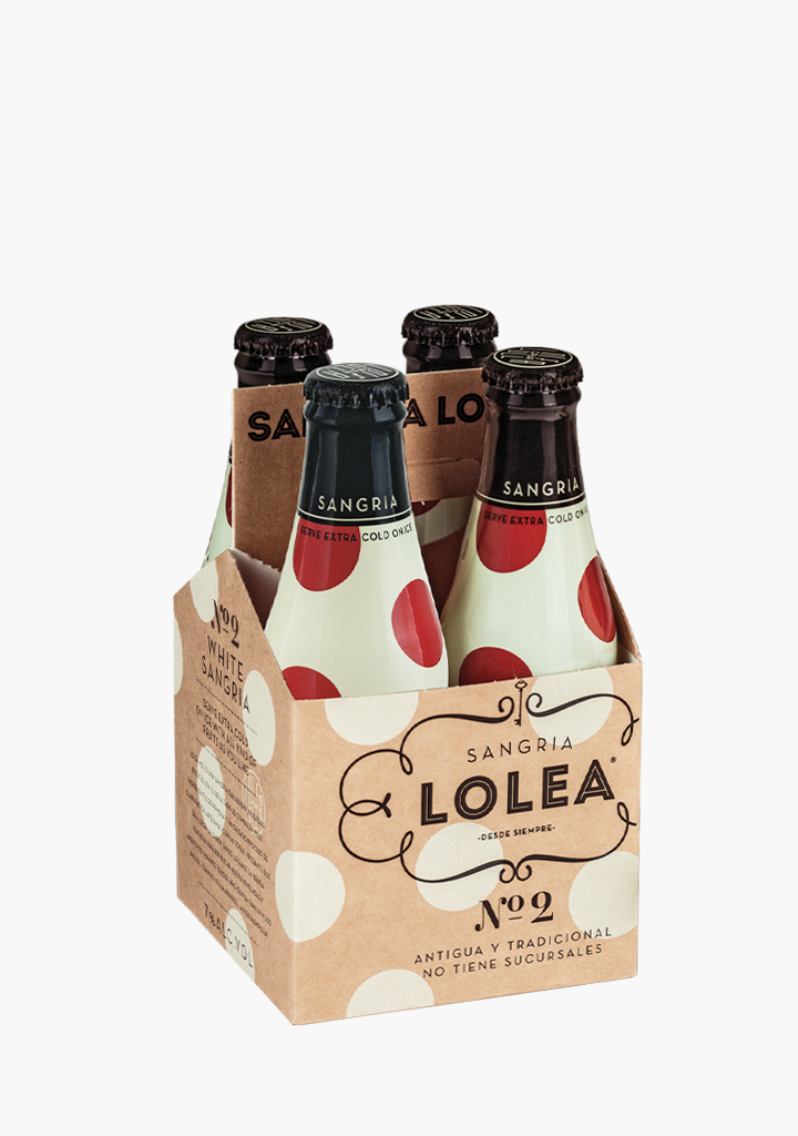 Lolea 'No.2' White Sangria - 4 x 200ML