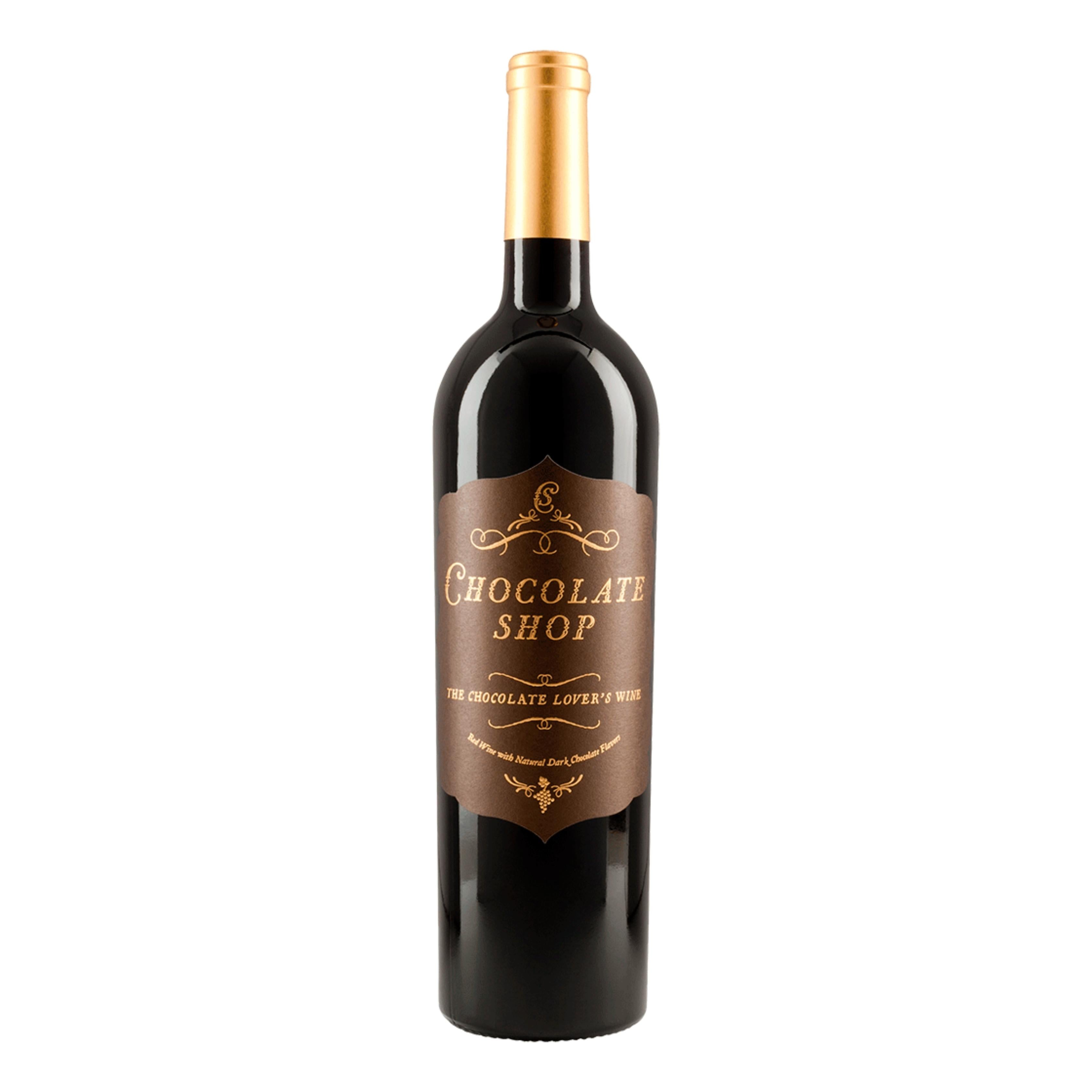Chocolate Shop Chocolate Red Wine