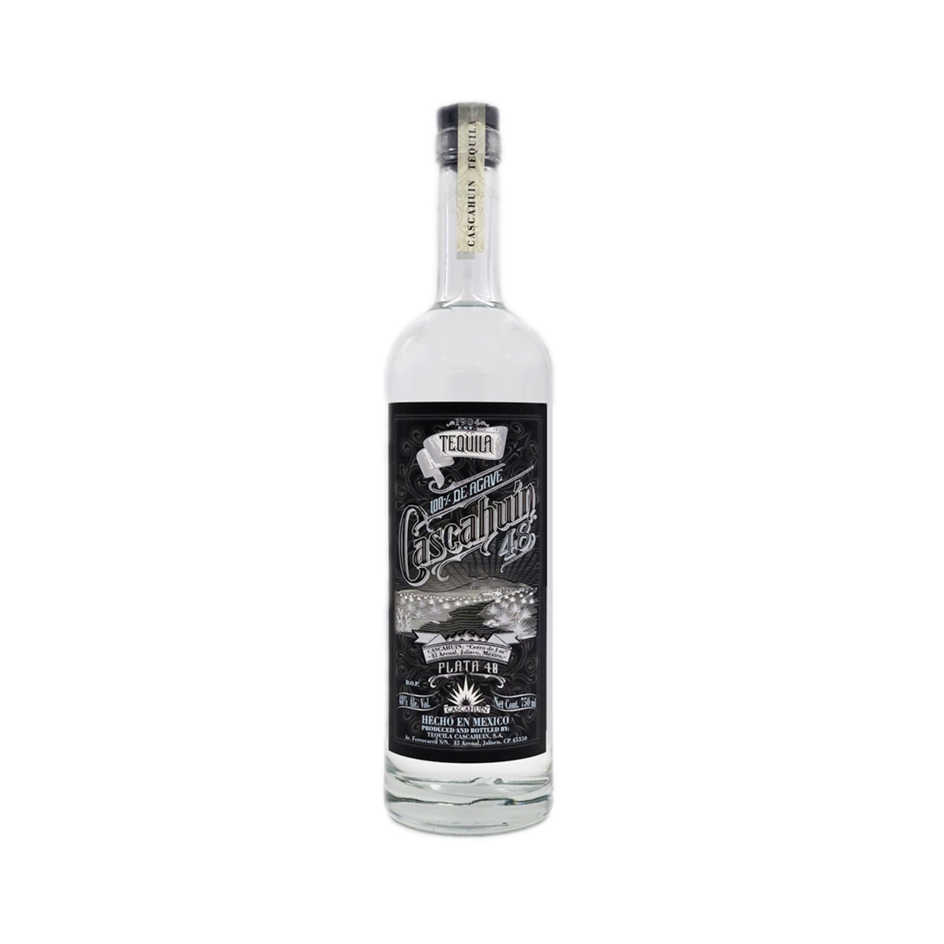 Cascahuin Tequila Plata 48