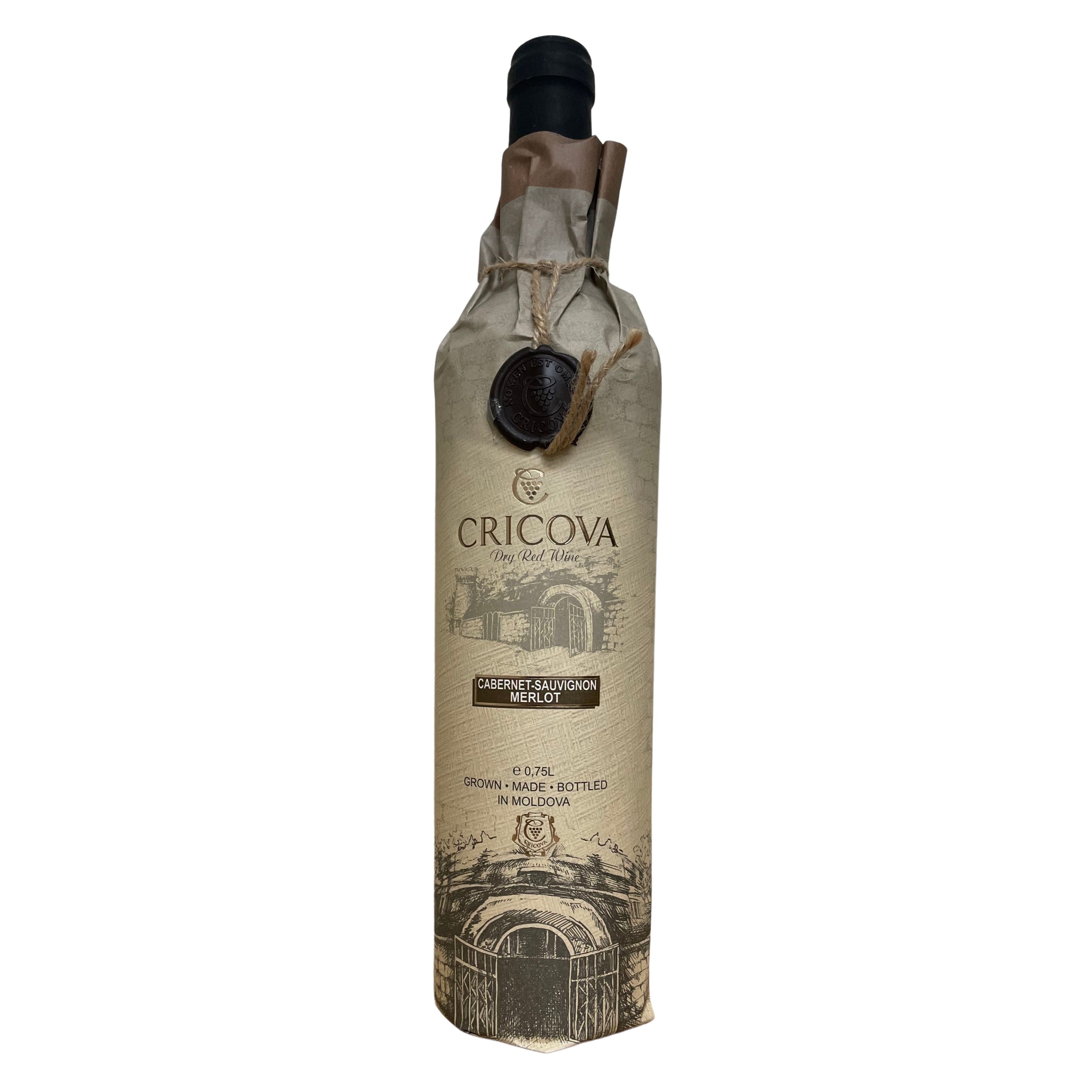 Cricova Paper Wrap Cabernet-Sauvignon Merlot