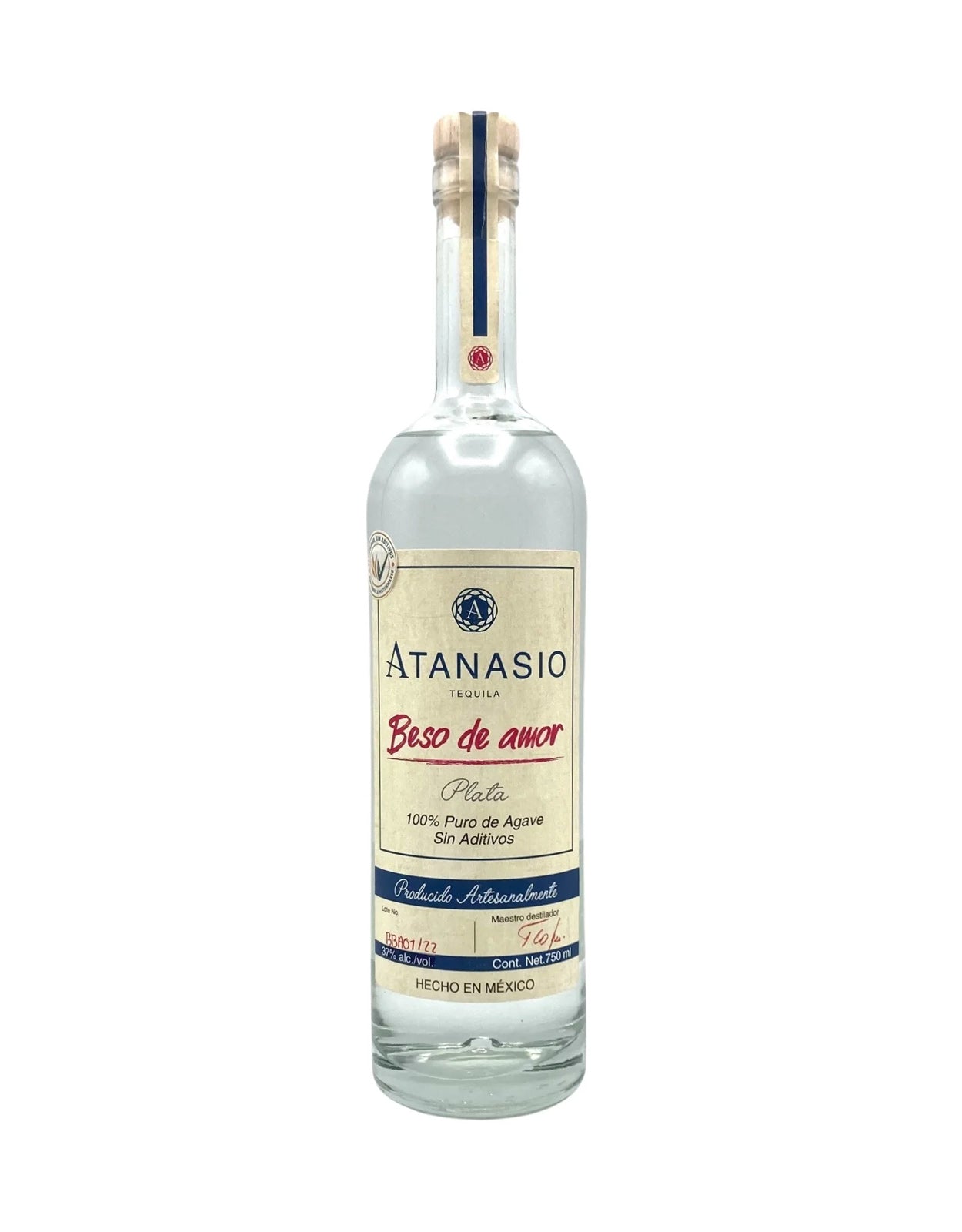 Atanasio 'Beso de Amor' Tequila Blanco