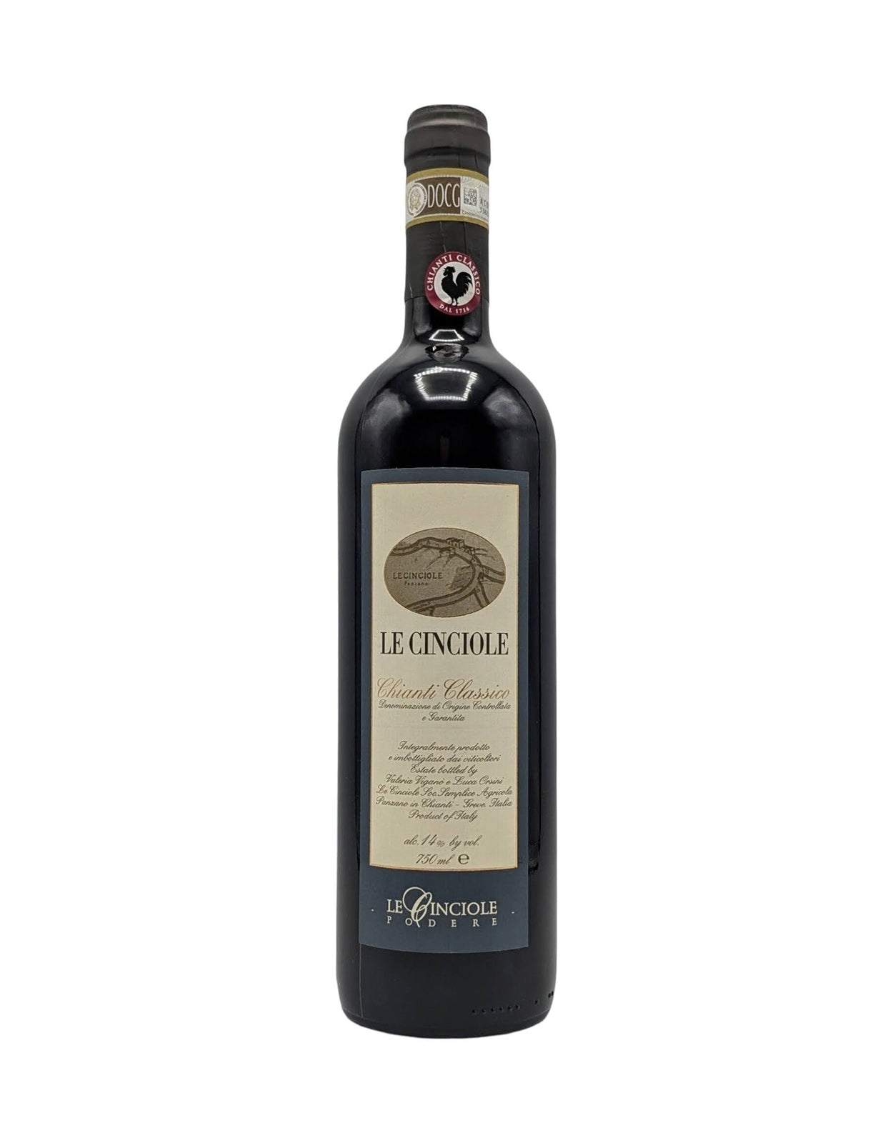 Le Cinciole Chianti Classico 2021 -12 Bottles