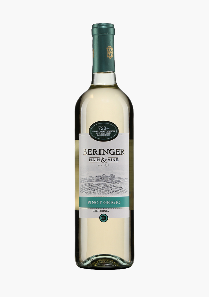 Beringer Pinot Grigio Main & Vine - 12 Bottles