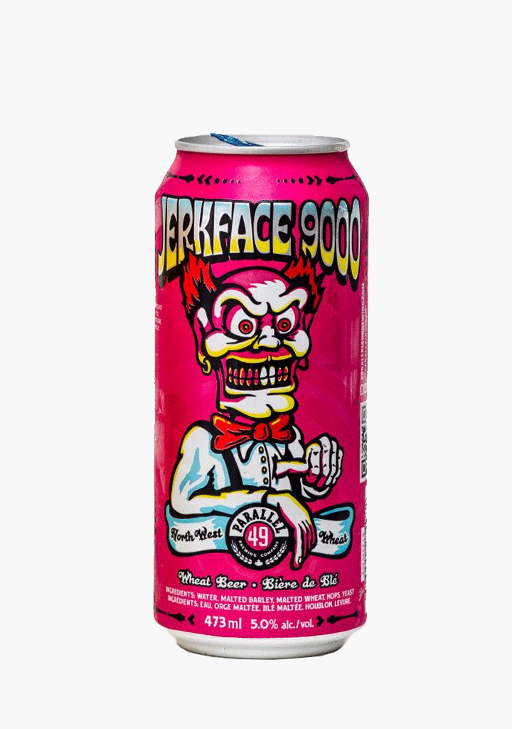 Jerkface 9000 Northwest Wheat Ale Can