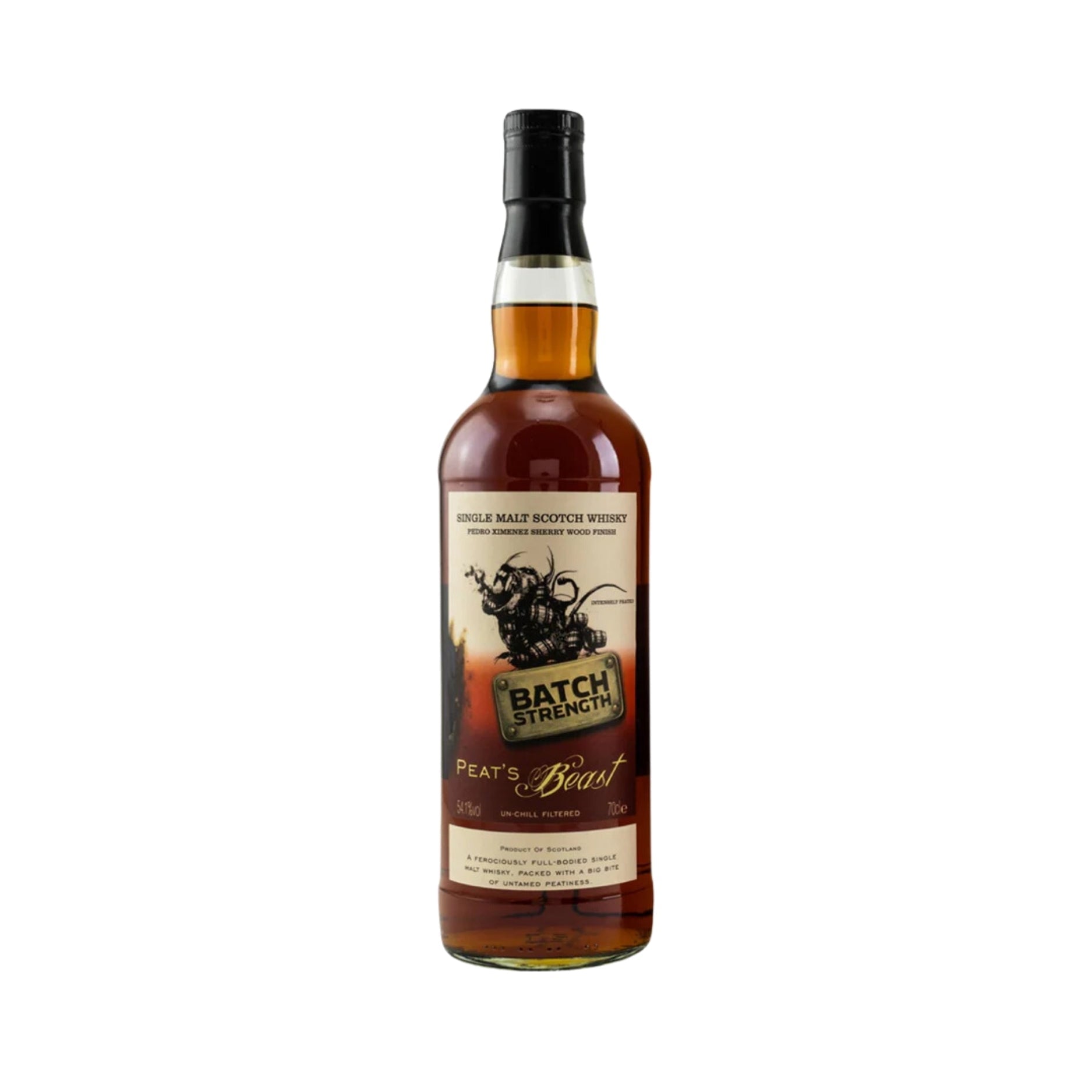 Peat's Beast Single Malt Batch Strength Scotch Whisky - PX Finish