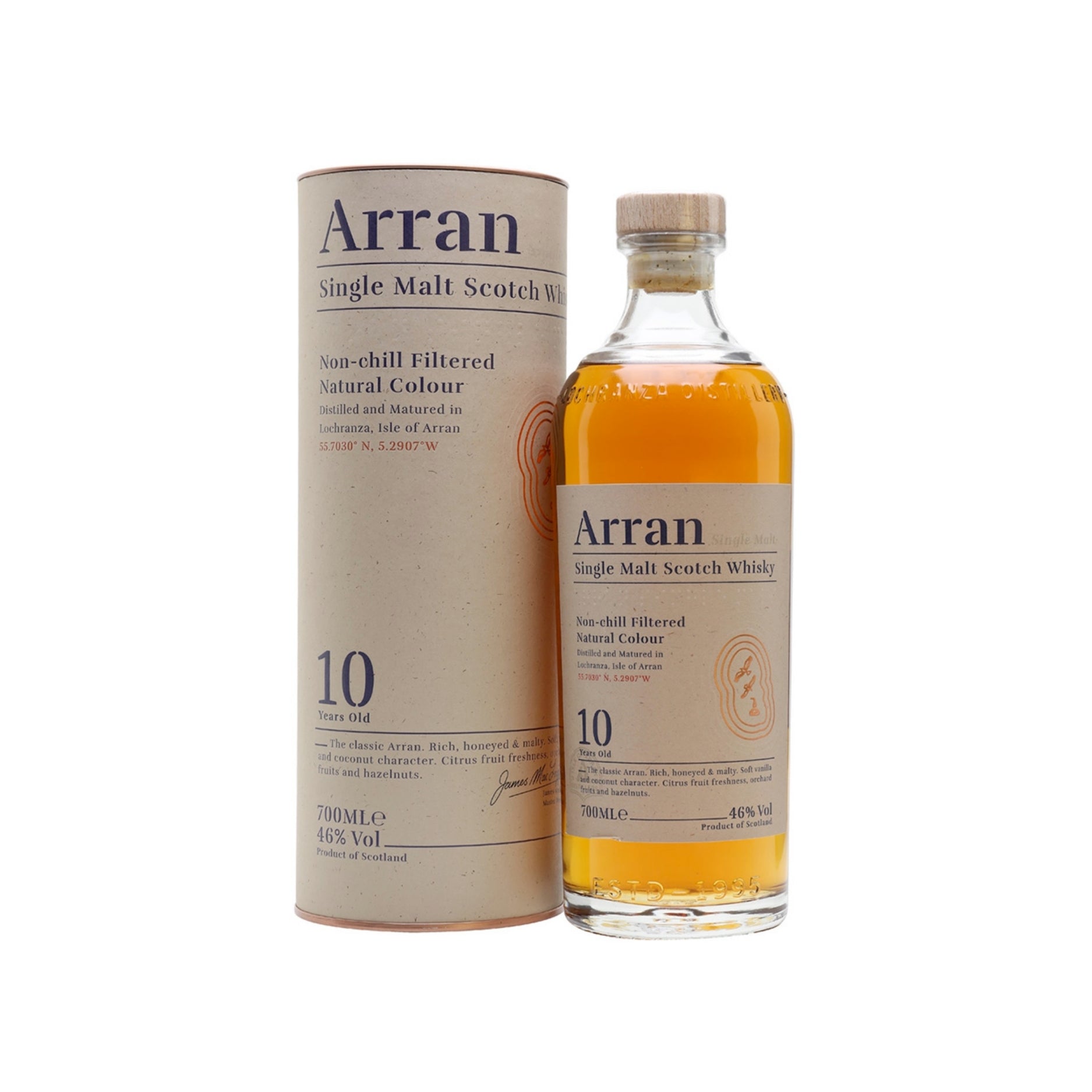 Arran 10 Year Old Single Malt Whisky