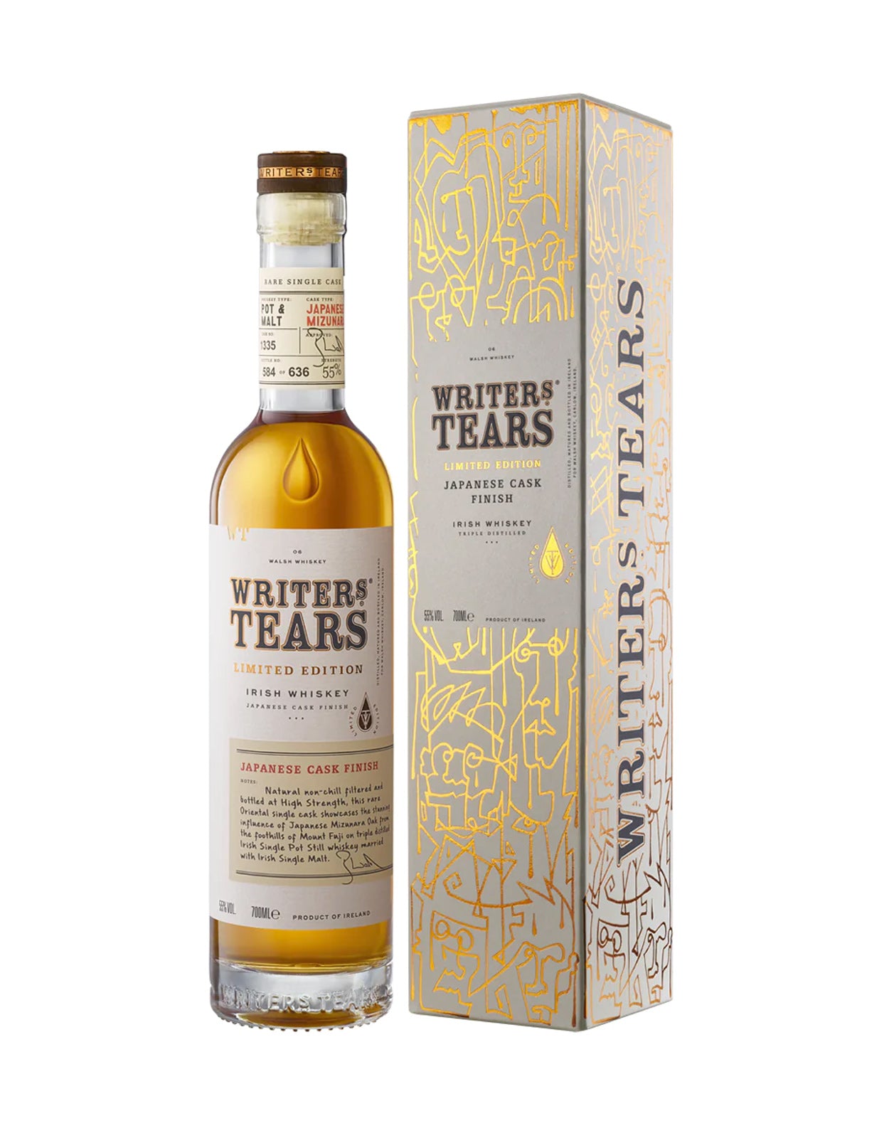 Writers' Tears Japanese Mizunara Cask Finish