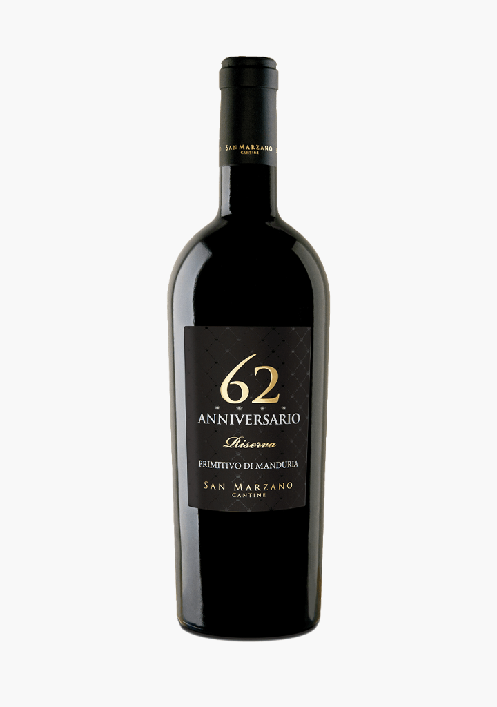 San Marzano 'Anniversario 62' Primitivo di Manduria Riserva 2018