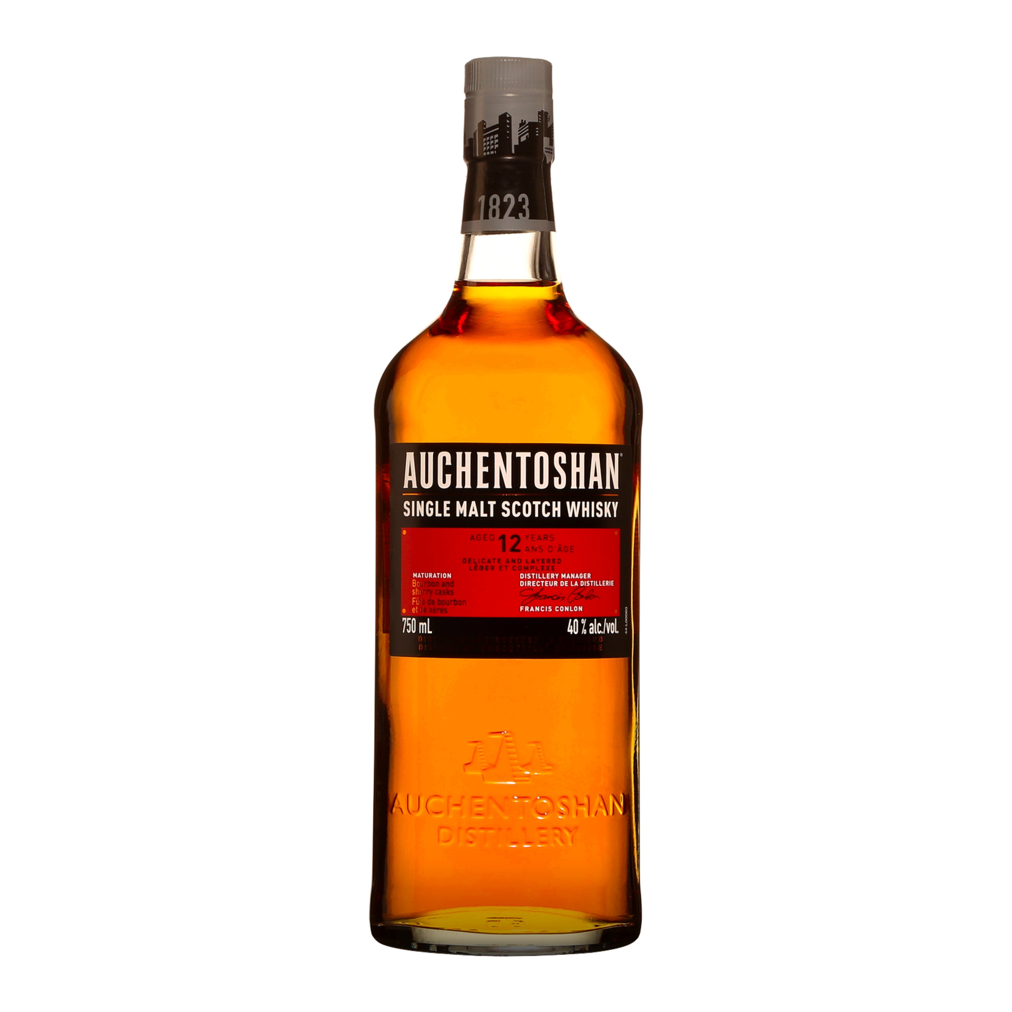 Auchentoshan 12 Year Old Single Malt Scotch Whisky