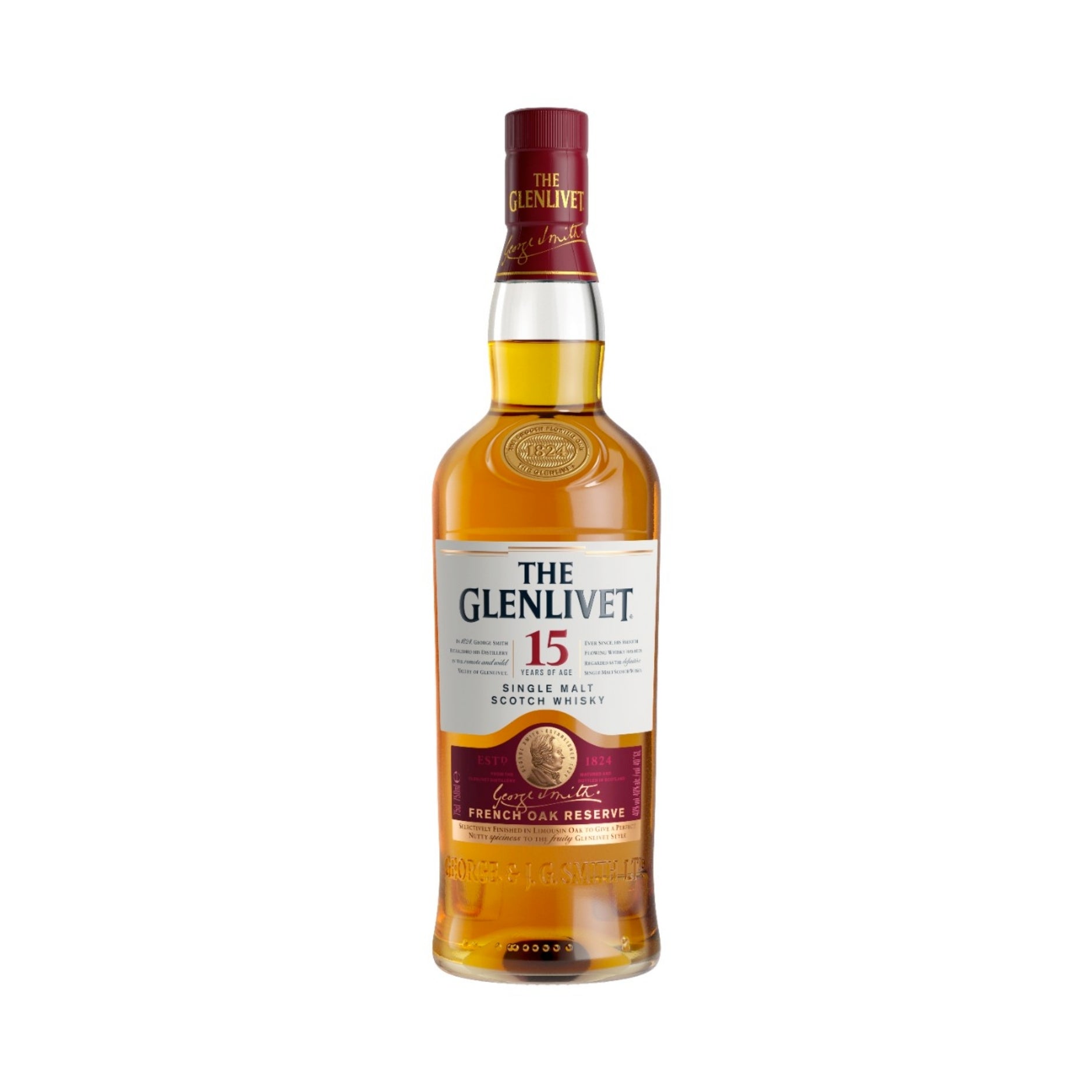 Glenlivet French Oak 15 Year-Old Single Malt Scotch Whisky