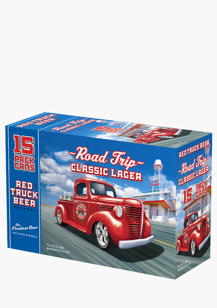 Red Truck 'Road Trip' Classic Lager - 15x355ML