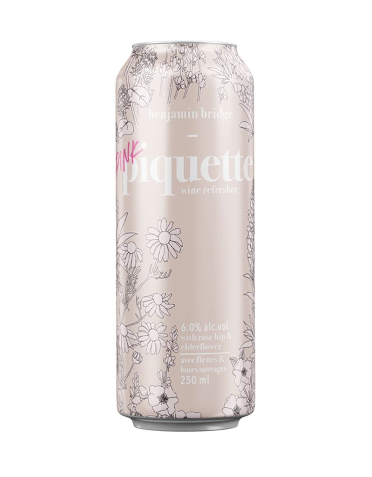 Benjamin Bridge Pink Piquette 250 ml - Single Can