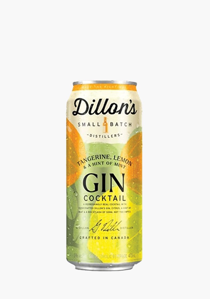 Dillon's Tangerine Lemon Gin Cocktail - 6 x 355ML