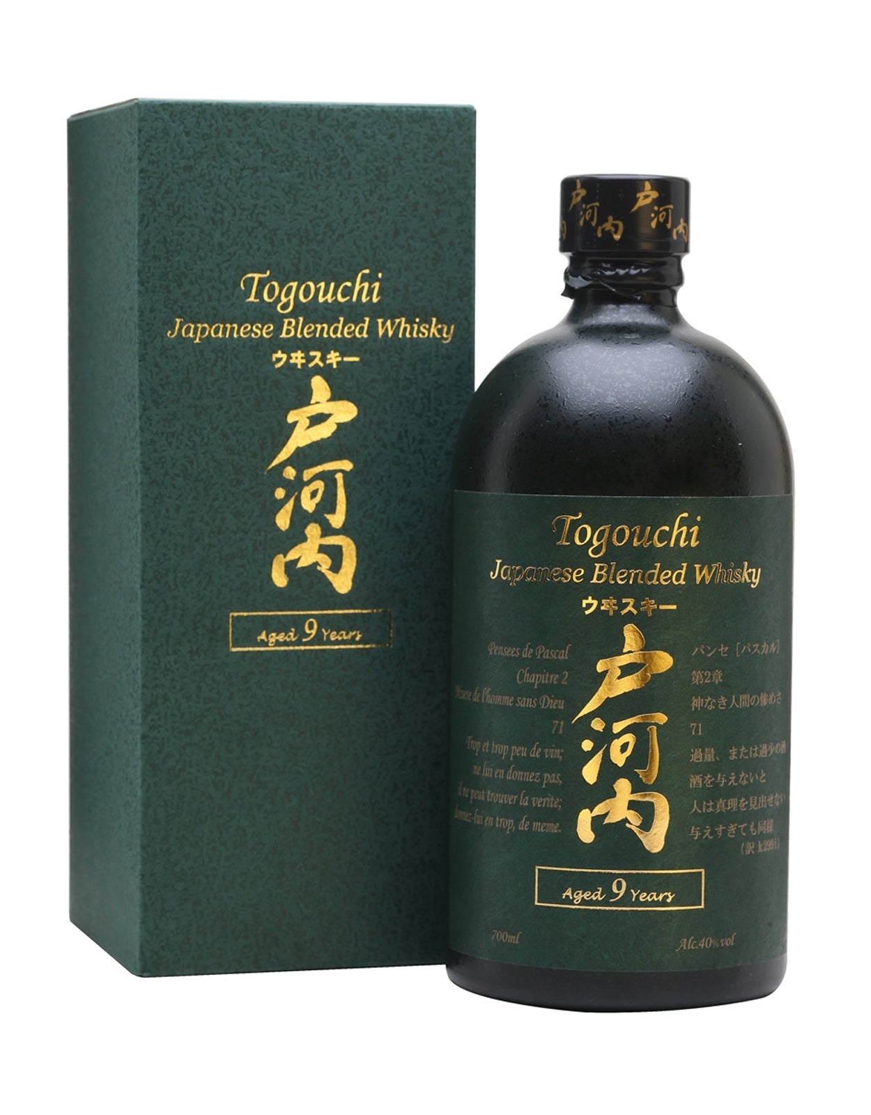 Togouchi 9 Year Old Japanese Blended Whiskey