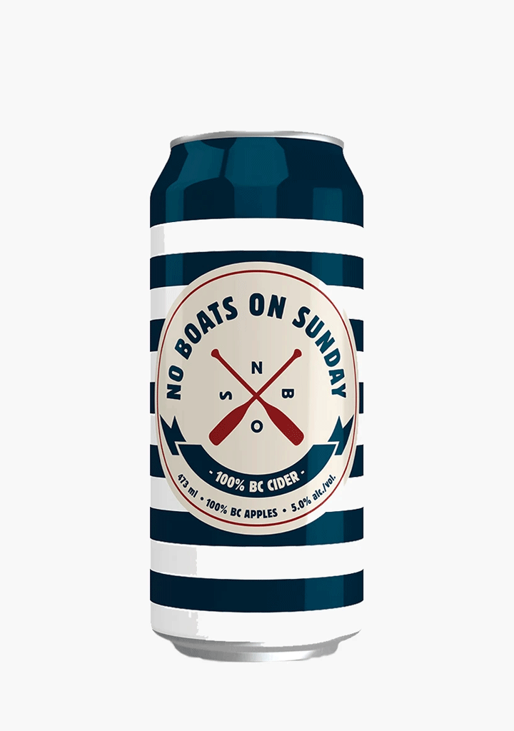 No Boats on Sunday Cider - 4x473ML