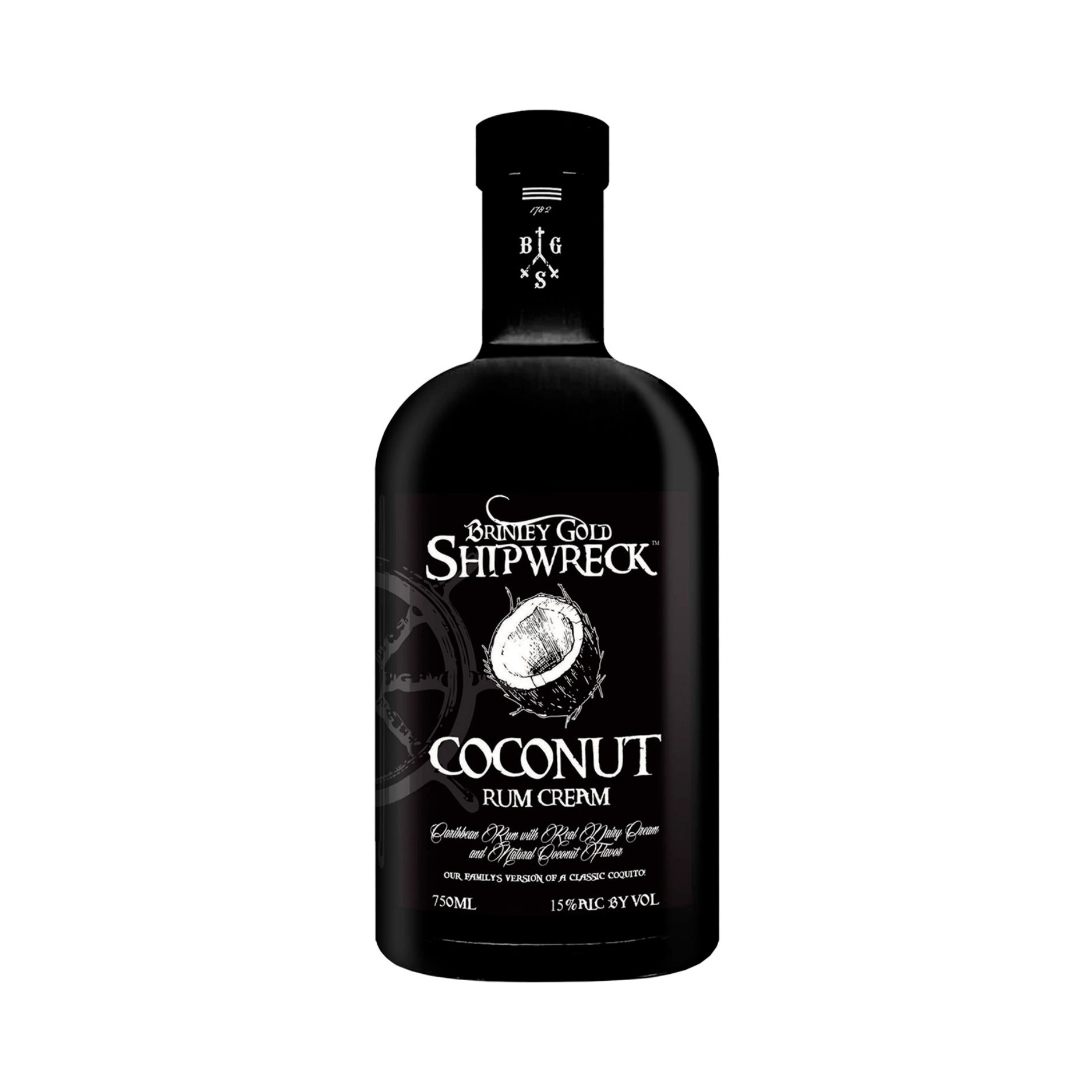 Brinley Gold Shipwreck Coconut Rum Cream