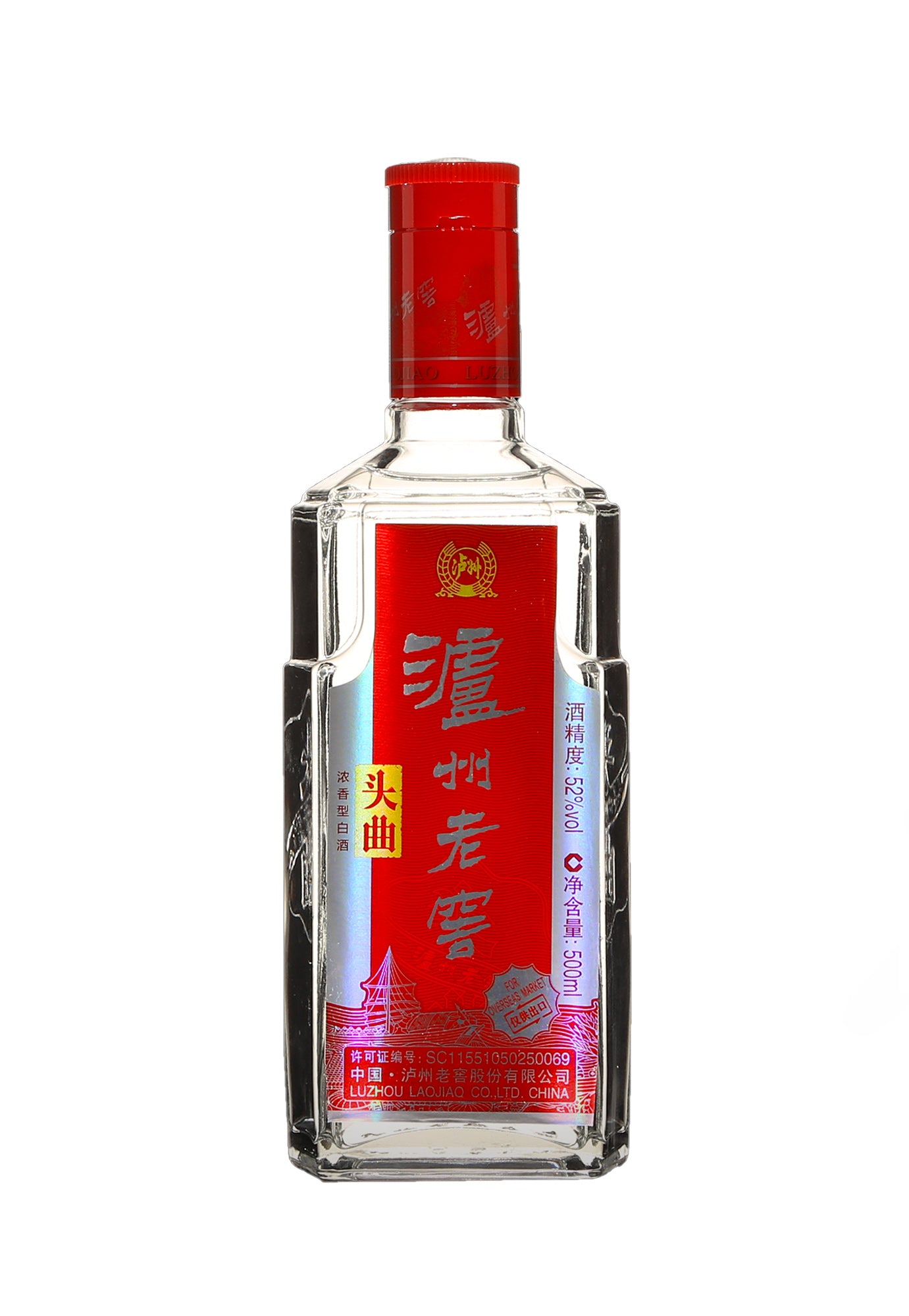 Luzhou Laojiao Tou Qu Baijiu - 500 ml