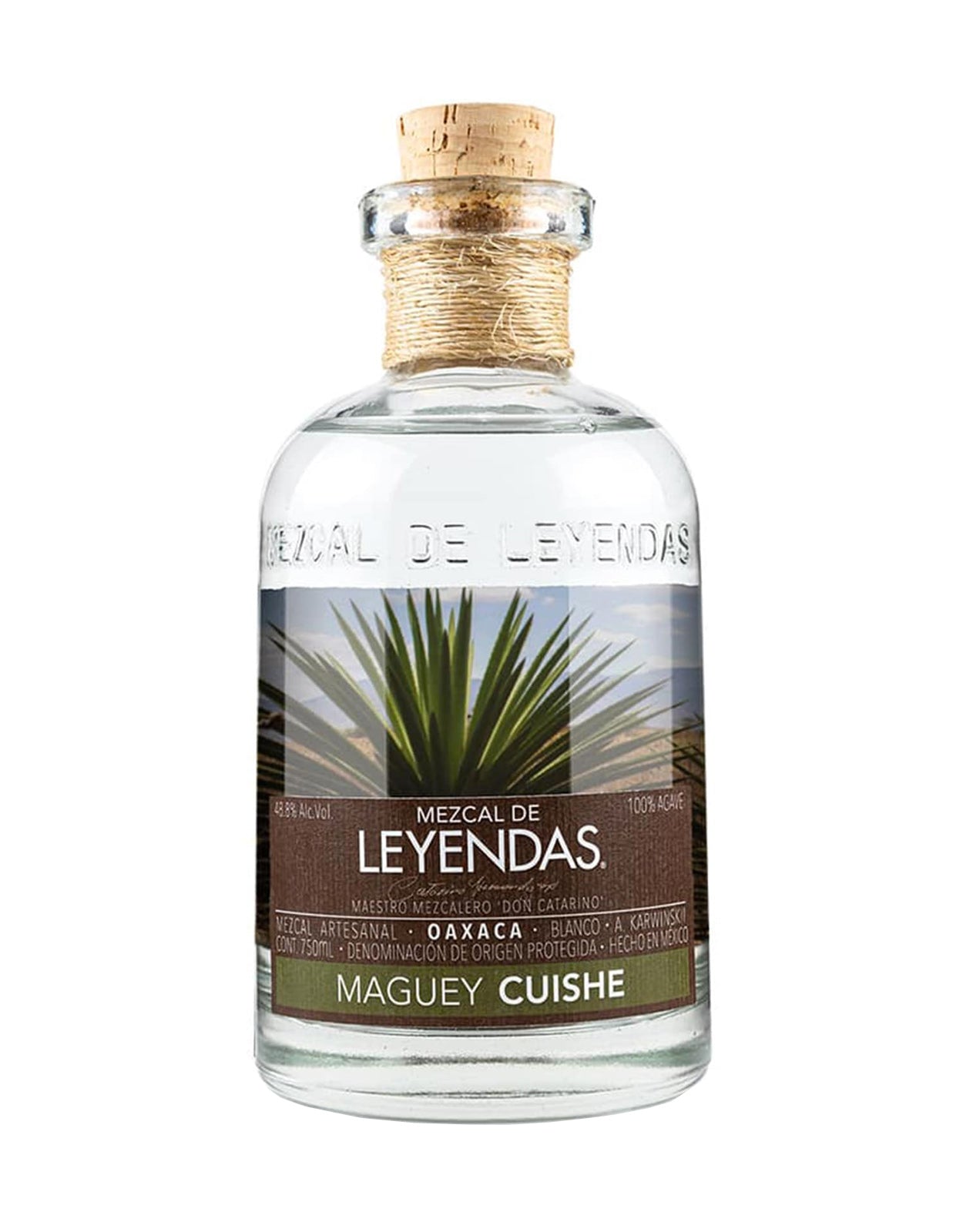 Mezcal de Leyendas Maguey Cuishe
