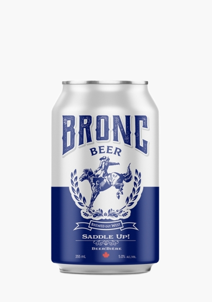 Bronc Lager Can