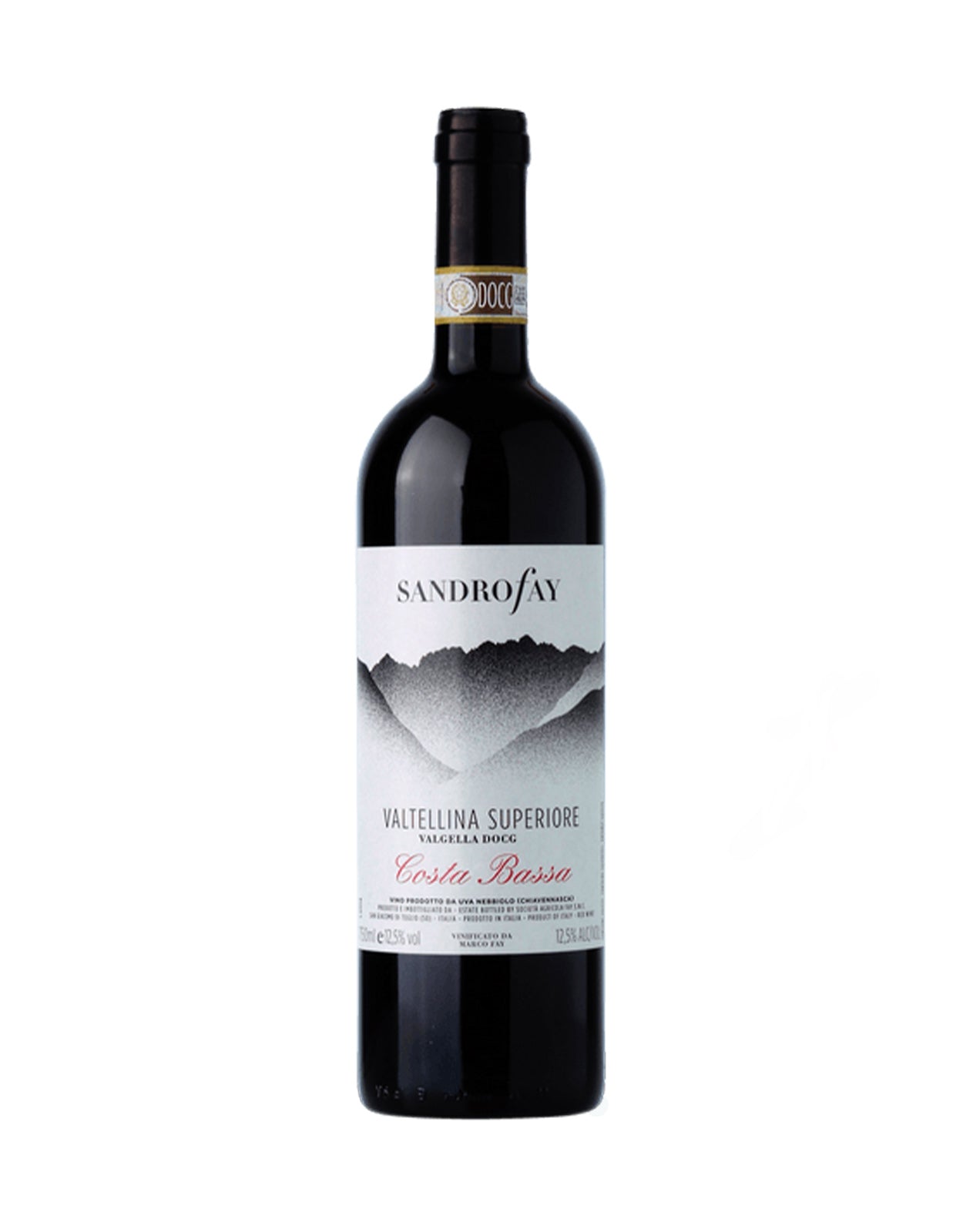Sandro Fay 'Costa Bassa' Valtellina Superiore Valgella 2019