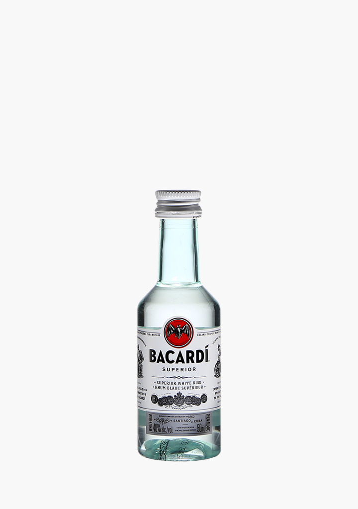 Bacardi White Rum - Mini 50 ml