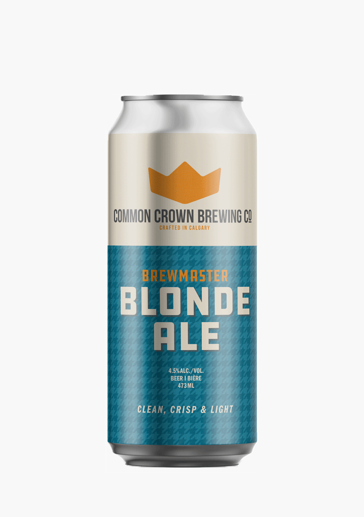 Common Crown 'Brewmaster' Blonde Ale - 4 X 473ML