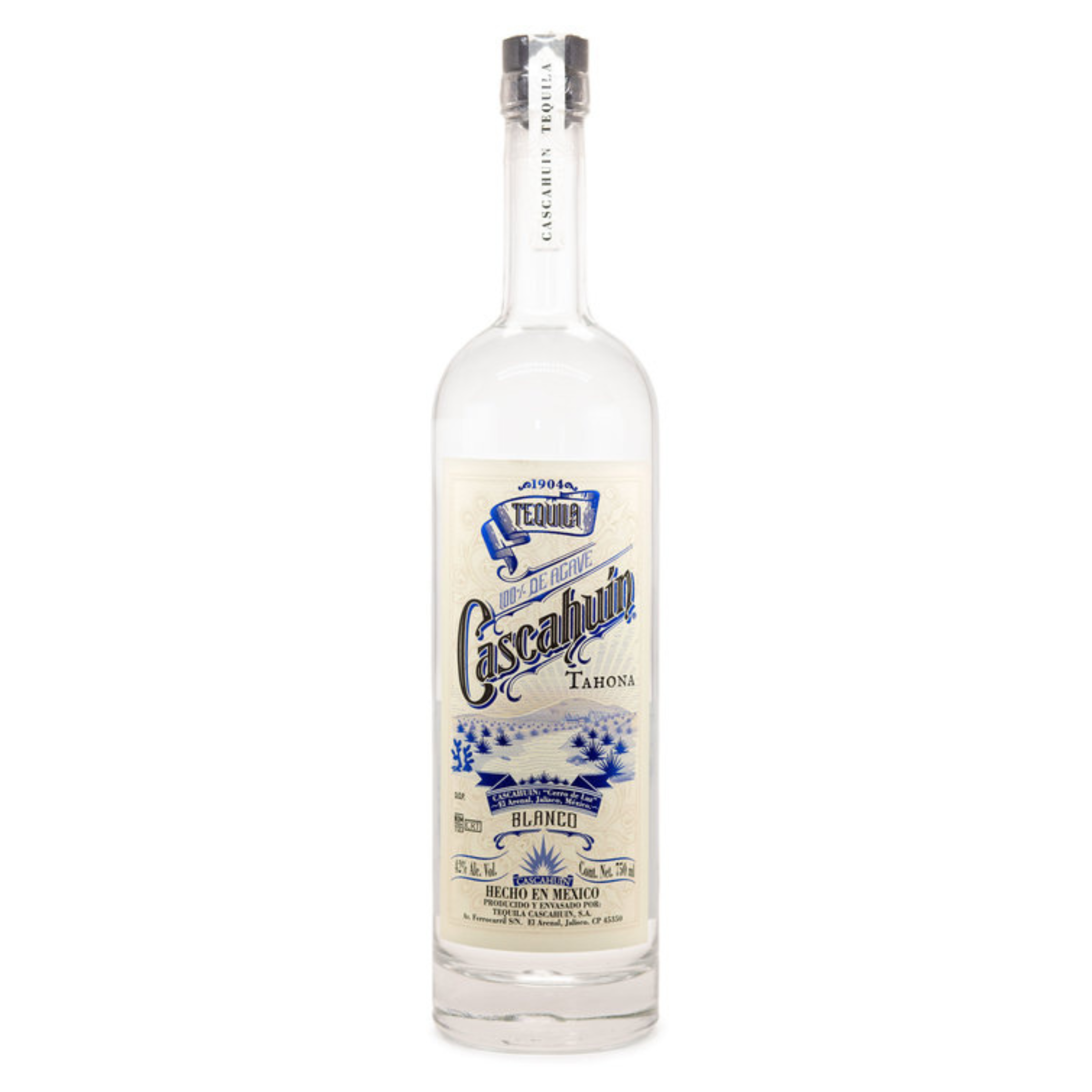 Cascahuin Tahona Blanco Tequila
