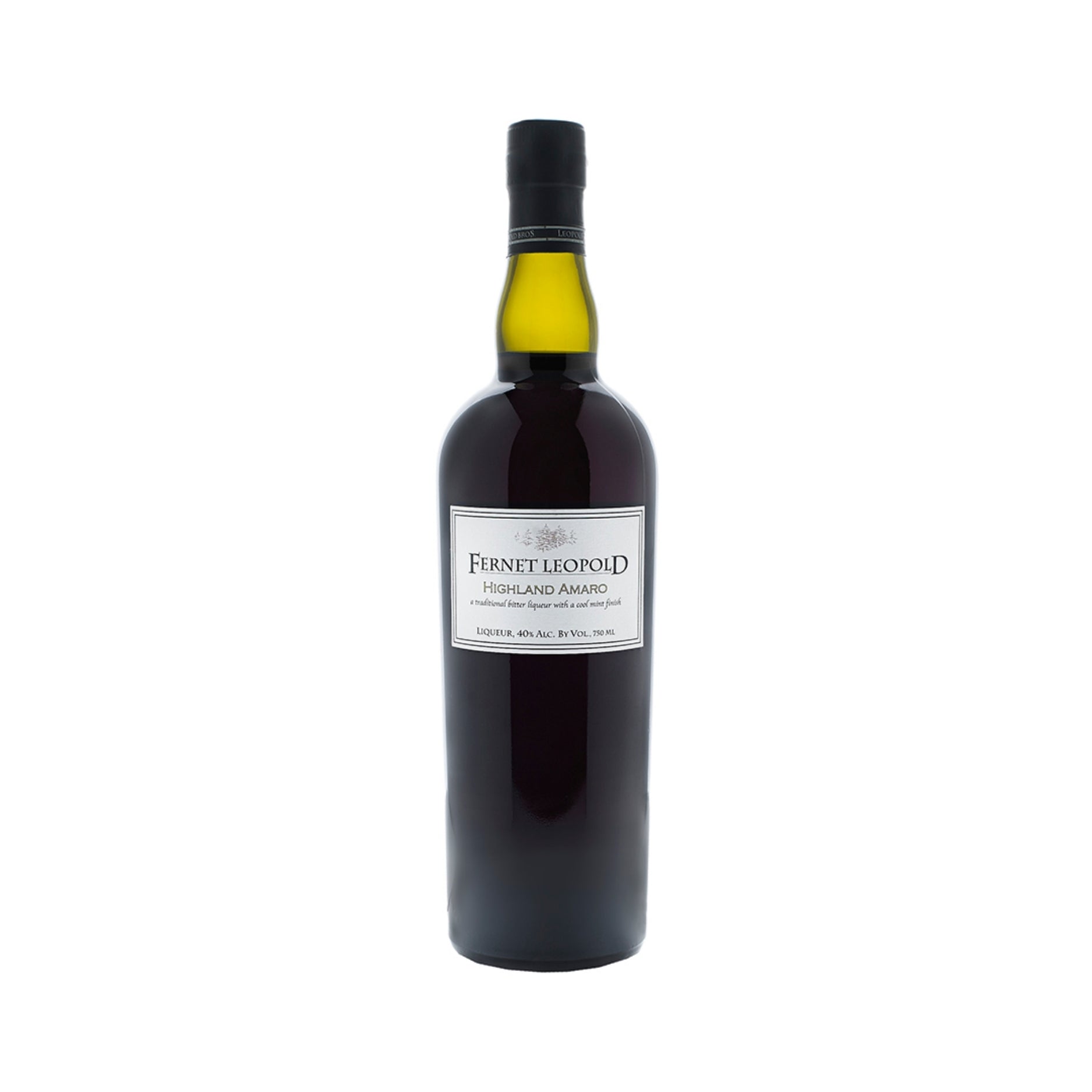 Leopold Bros 'Fernet Leopold' Highland Amaro Bitter Liqueur (case of 6)