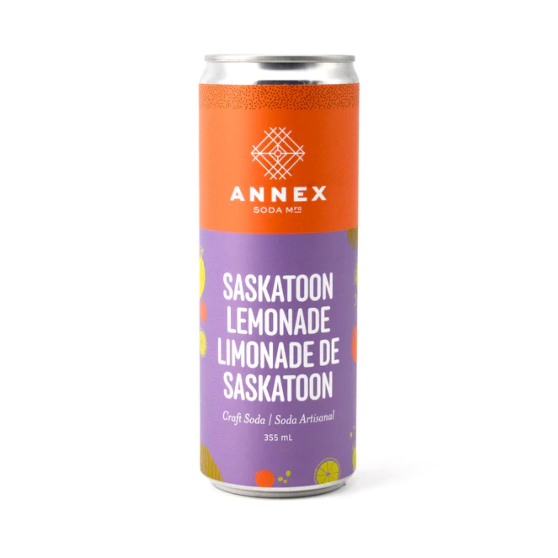 Saskatoon Lemonade 355mL X 24 Non-Alcohol (case of 1)