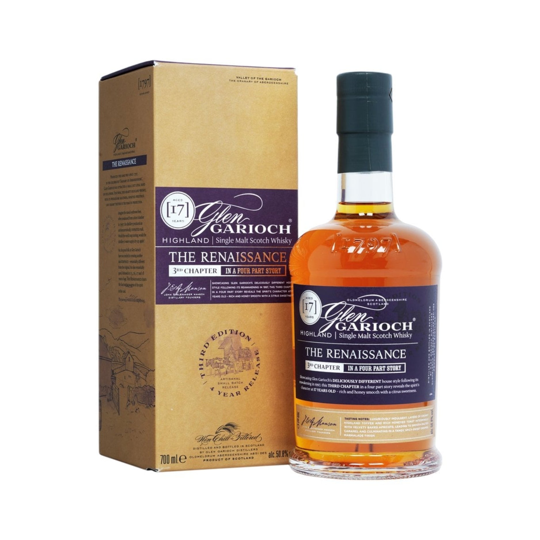 Glen Garioch 17 Year Old 'The Renaissance' 3rd Chapter