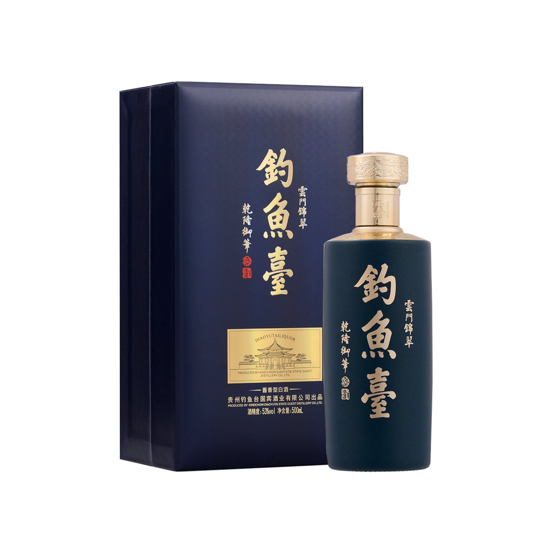 DiaoYuTai Yun Men Jin Cui Baijiu - 500 ml