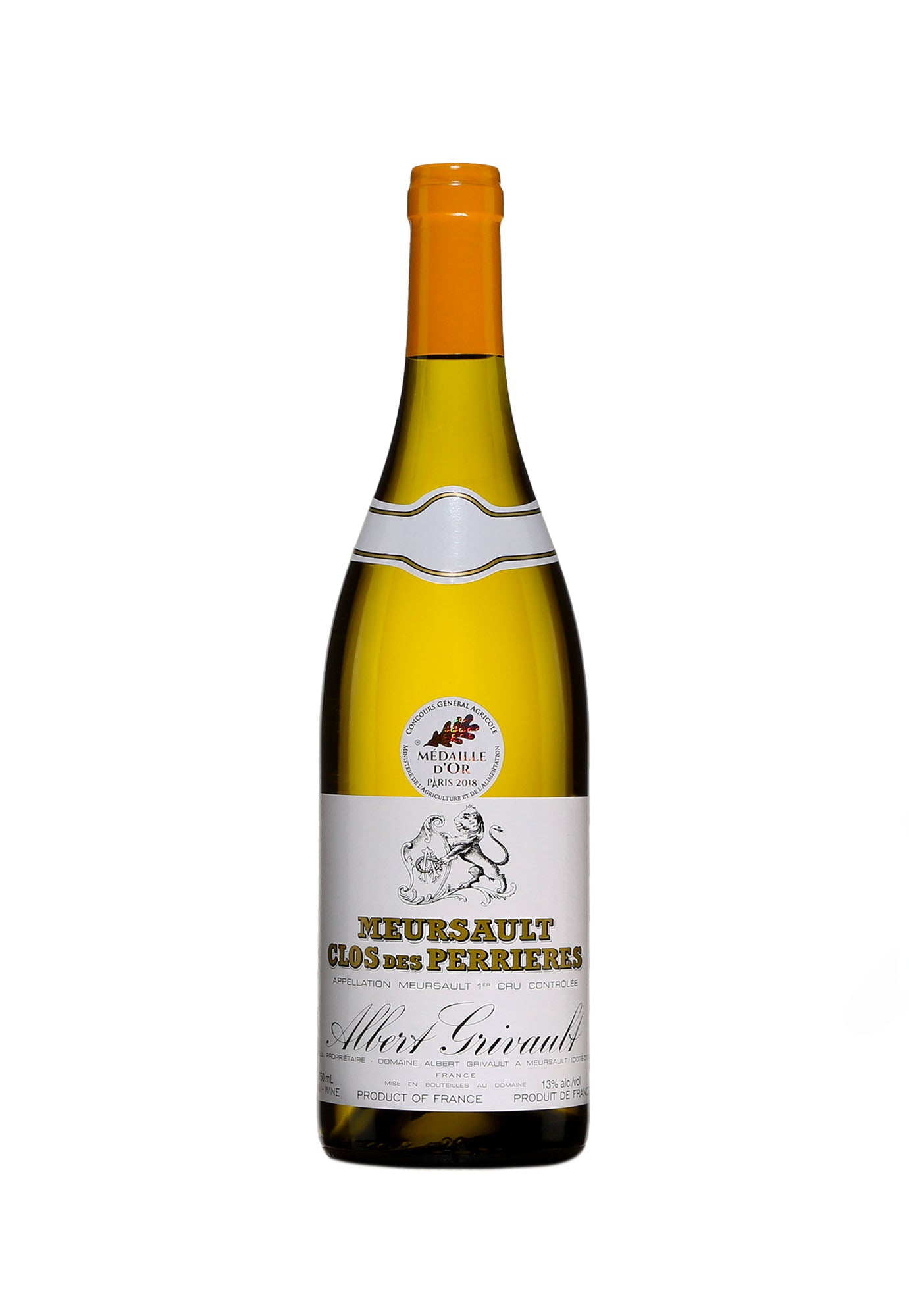 Albert Grivault Meursault 'Clos des Perrieres' Premier Cru  2019