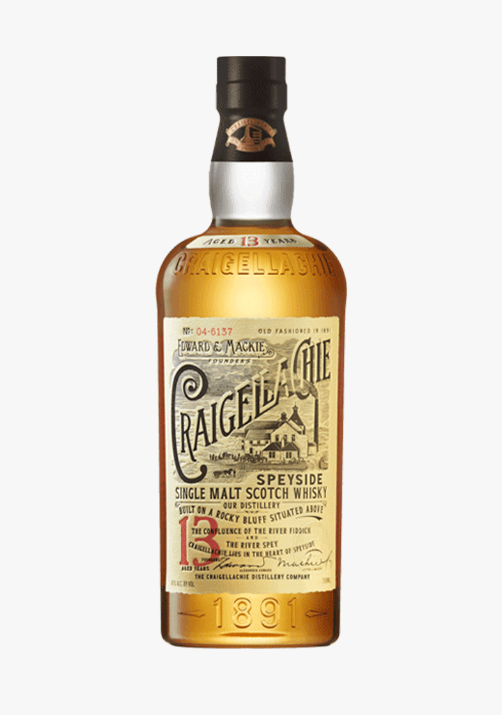 Craigellachie 13 Year Old Speyside Single Malt Scotch Whisky