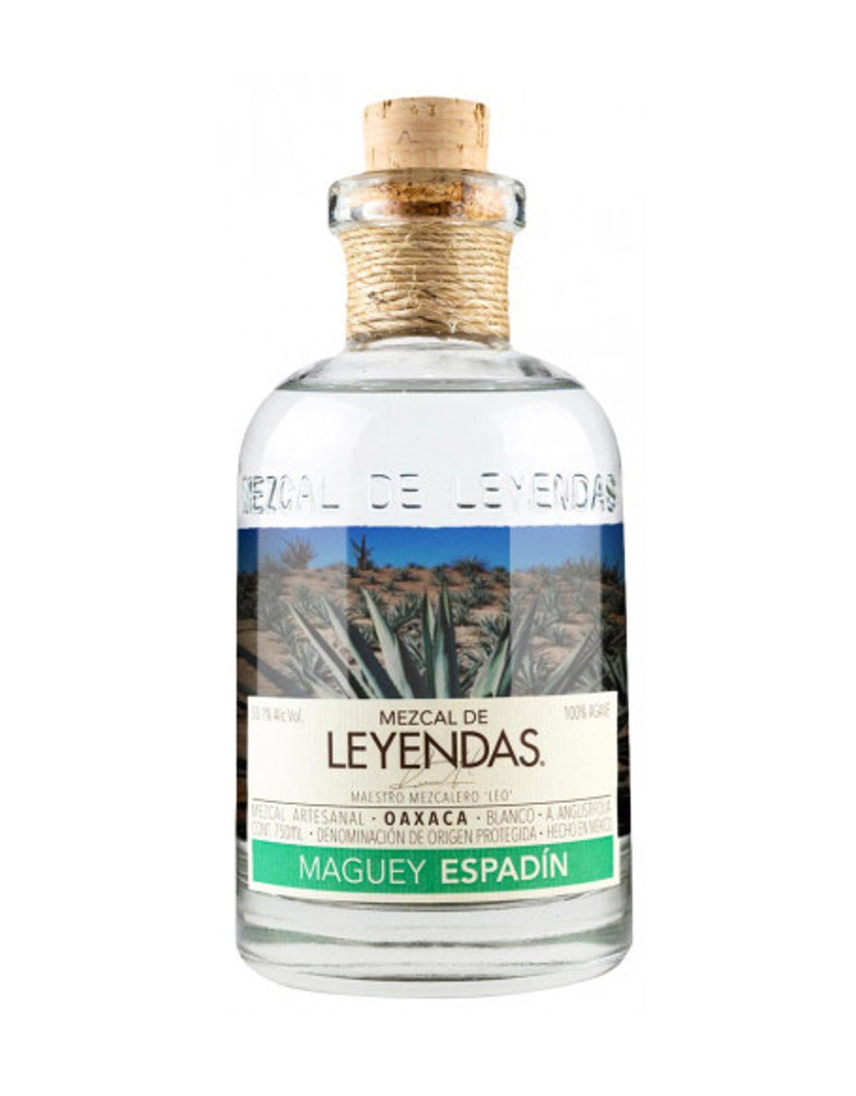 Mezcal De Leyendas Maguey EspadÃ­n