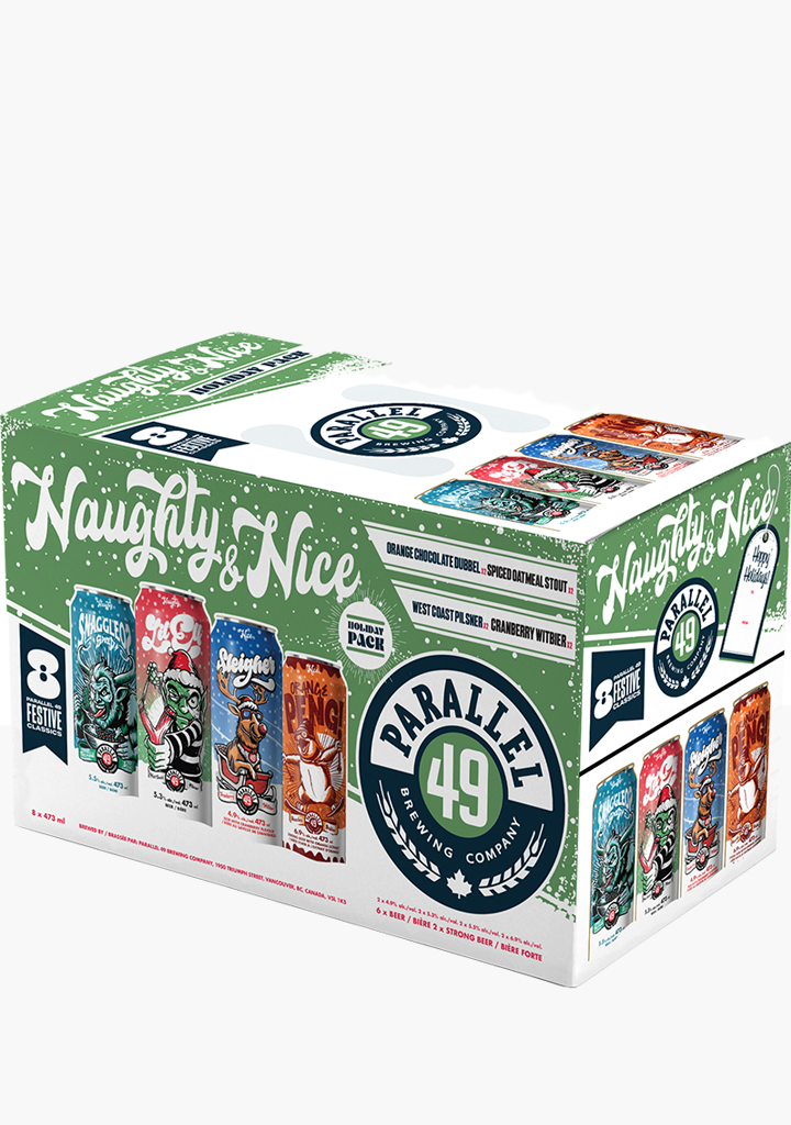 Parallel 49 'Naughty and Nice' Mix Pack - 8x473ML