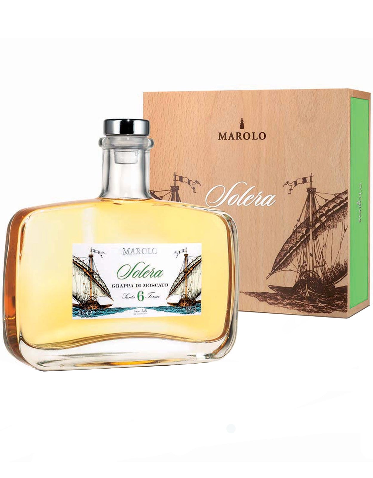 Marolo Grappa di Moscato Solera 6