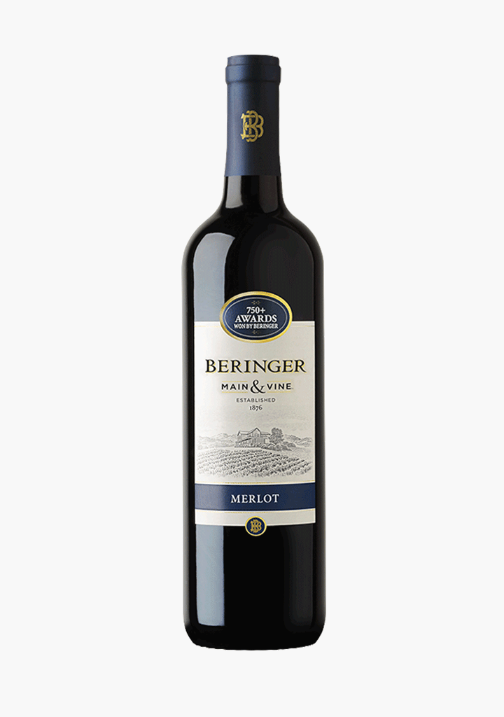 Beringer Merlot Main & Vine - 12 Bottles