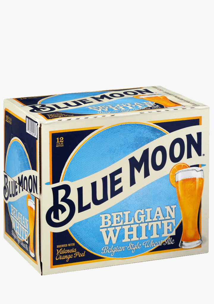 Blue Moon Wheat Ale - 12x341ML Bottles