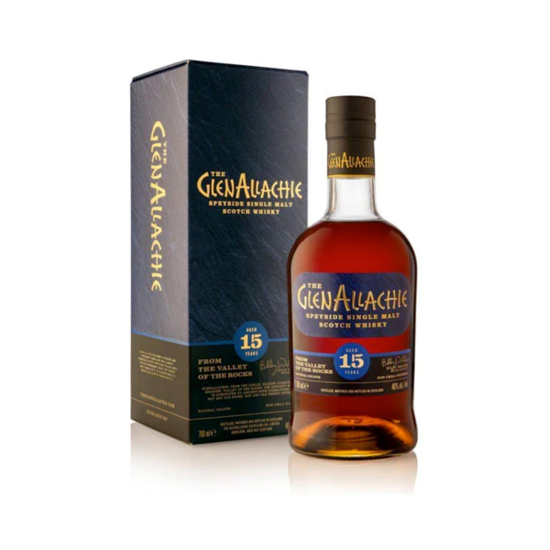 GlenAllachie 15 Year Old Speyside Single Malt Scotch Whisky